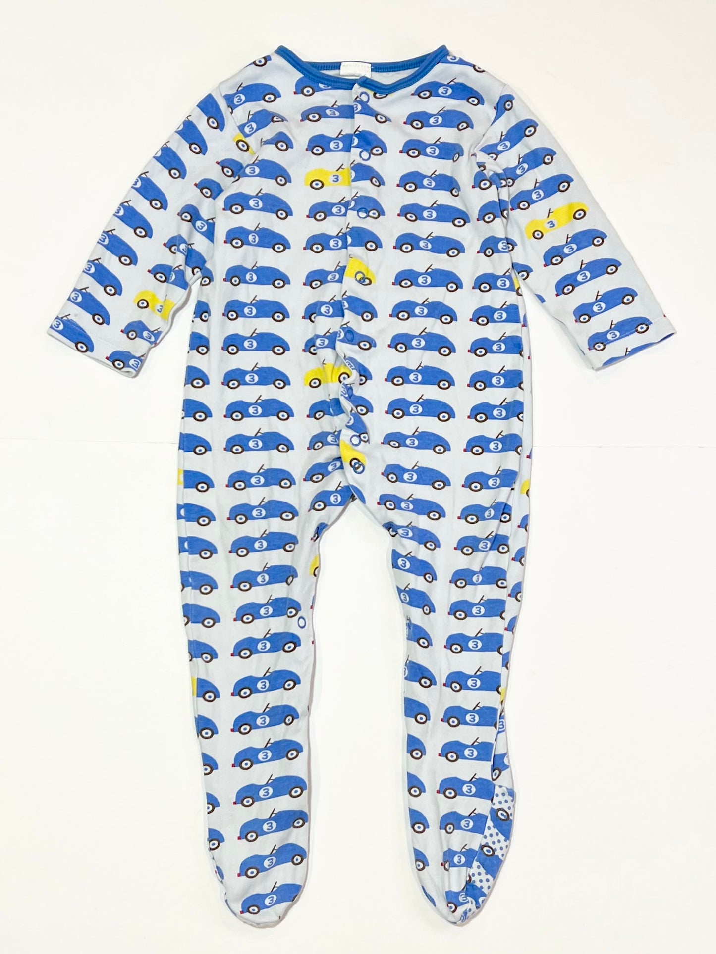 Race cars onesie - Size 1