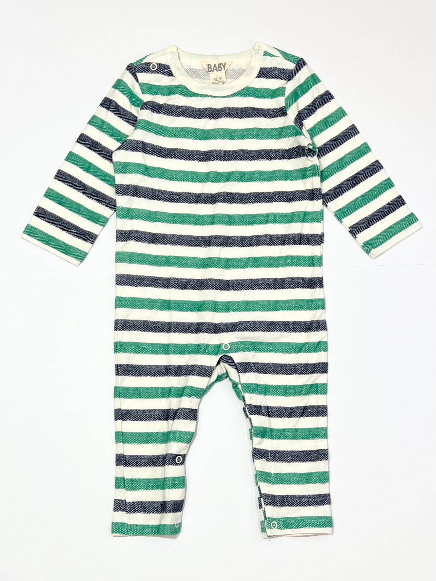 Striped onesie - Size 1