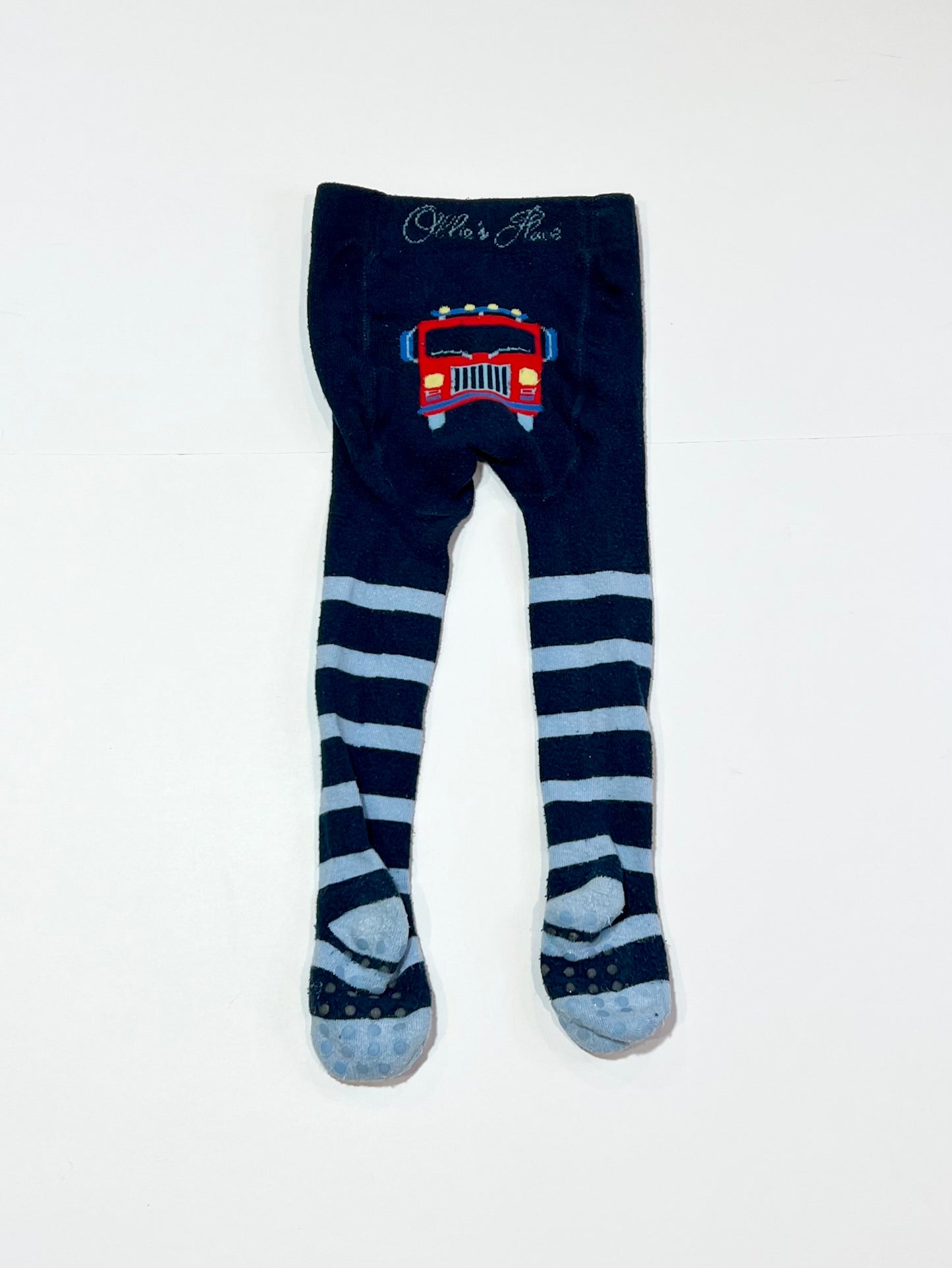 Fire truck crawler tights - Size 1