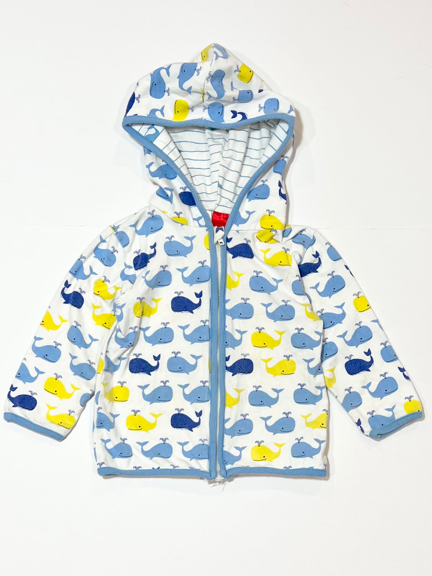 Whales zip hoodie - Size 1