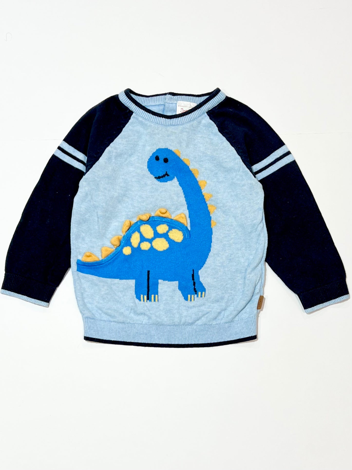 Blue dinosaur jumper - Size 1