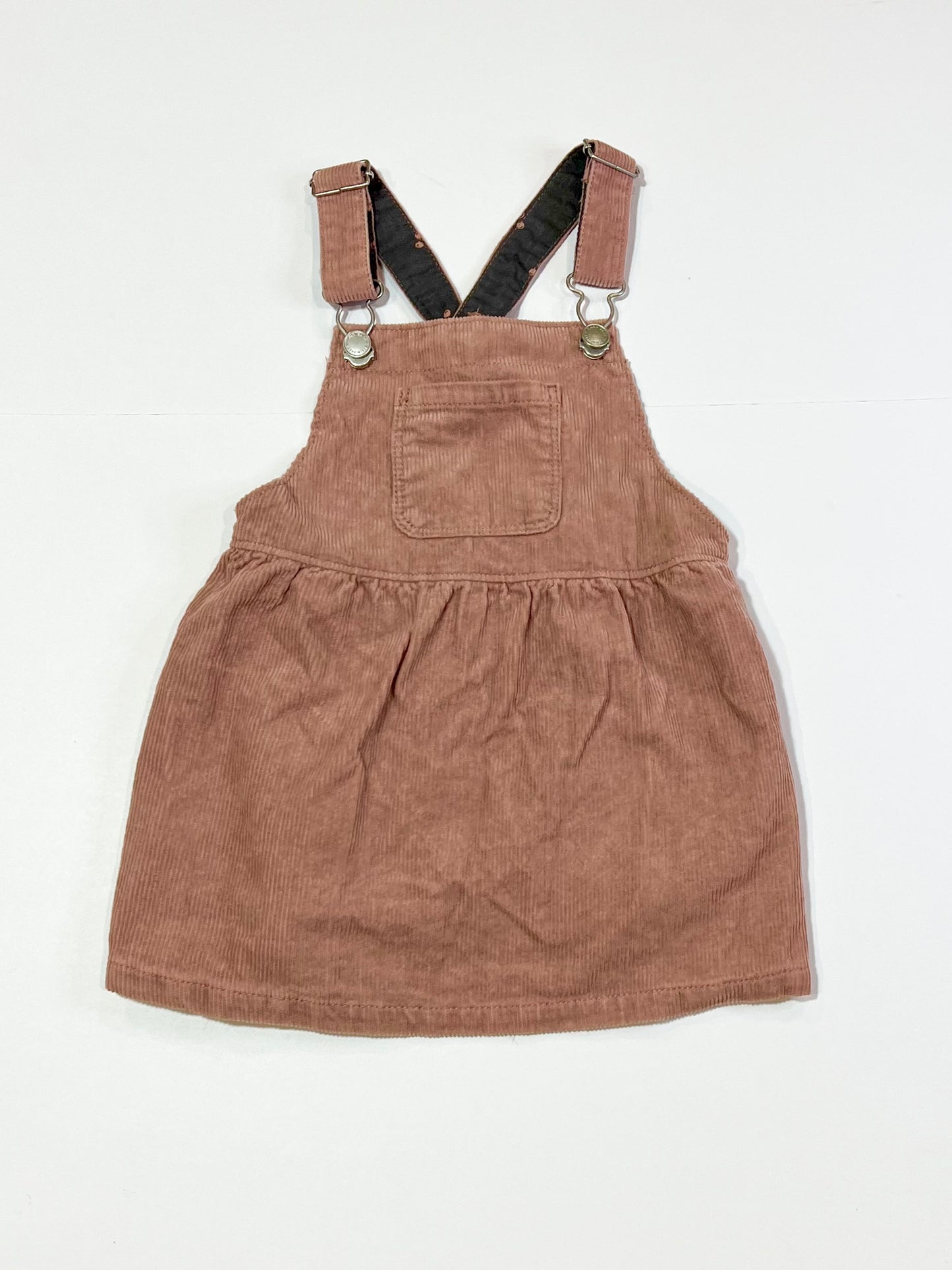 Corduroy pinafore - Size 1