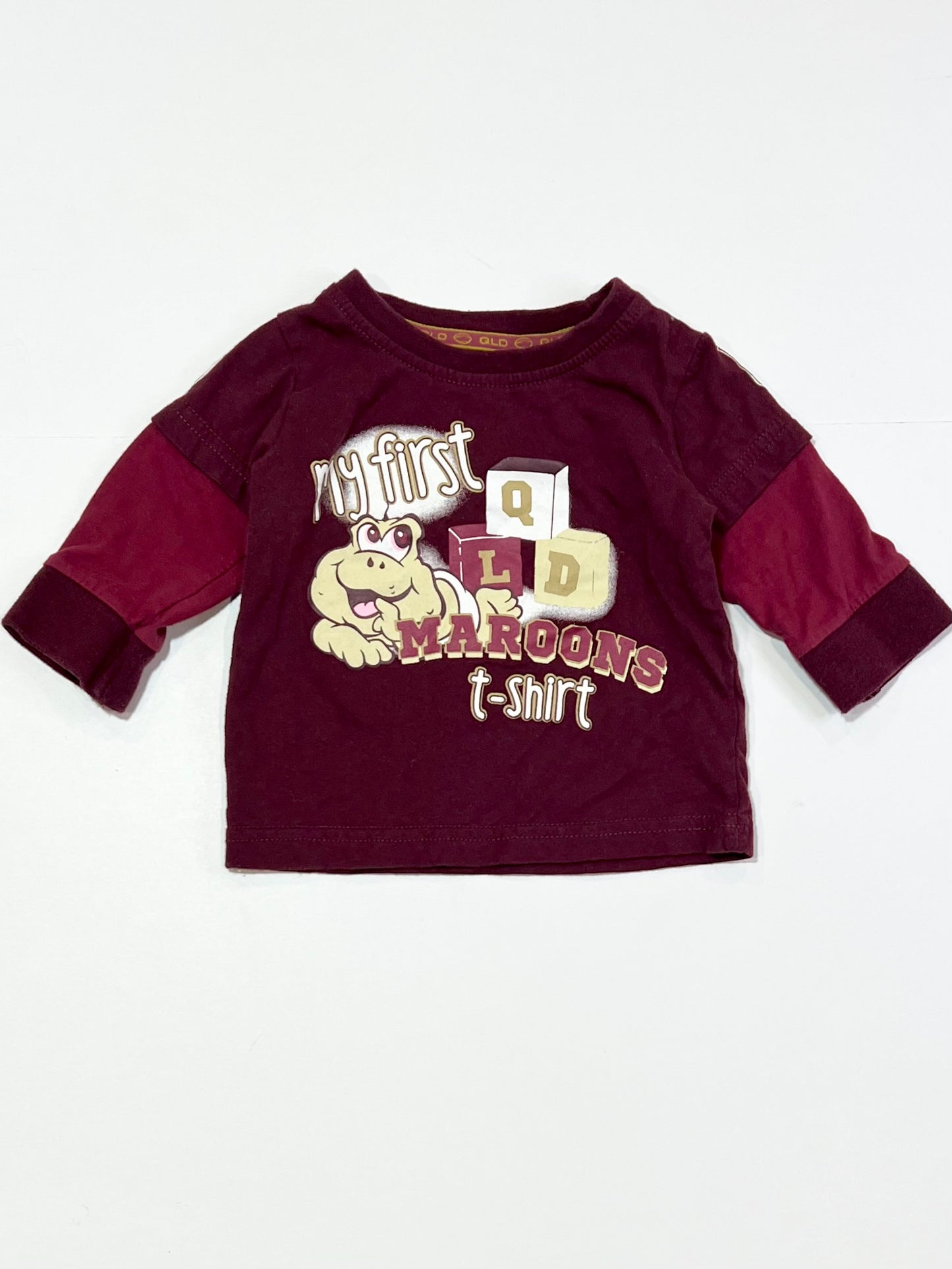 QLD Maroons top - Size 00