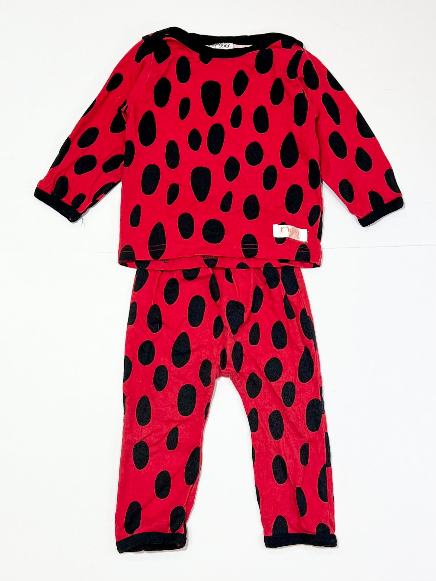 Ladybird 2-piece set - Size 9-12 months