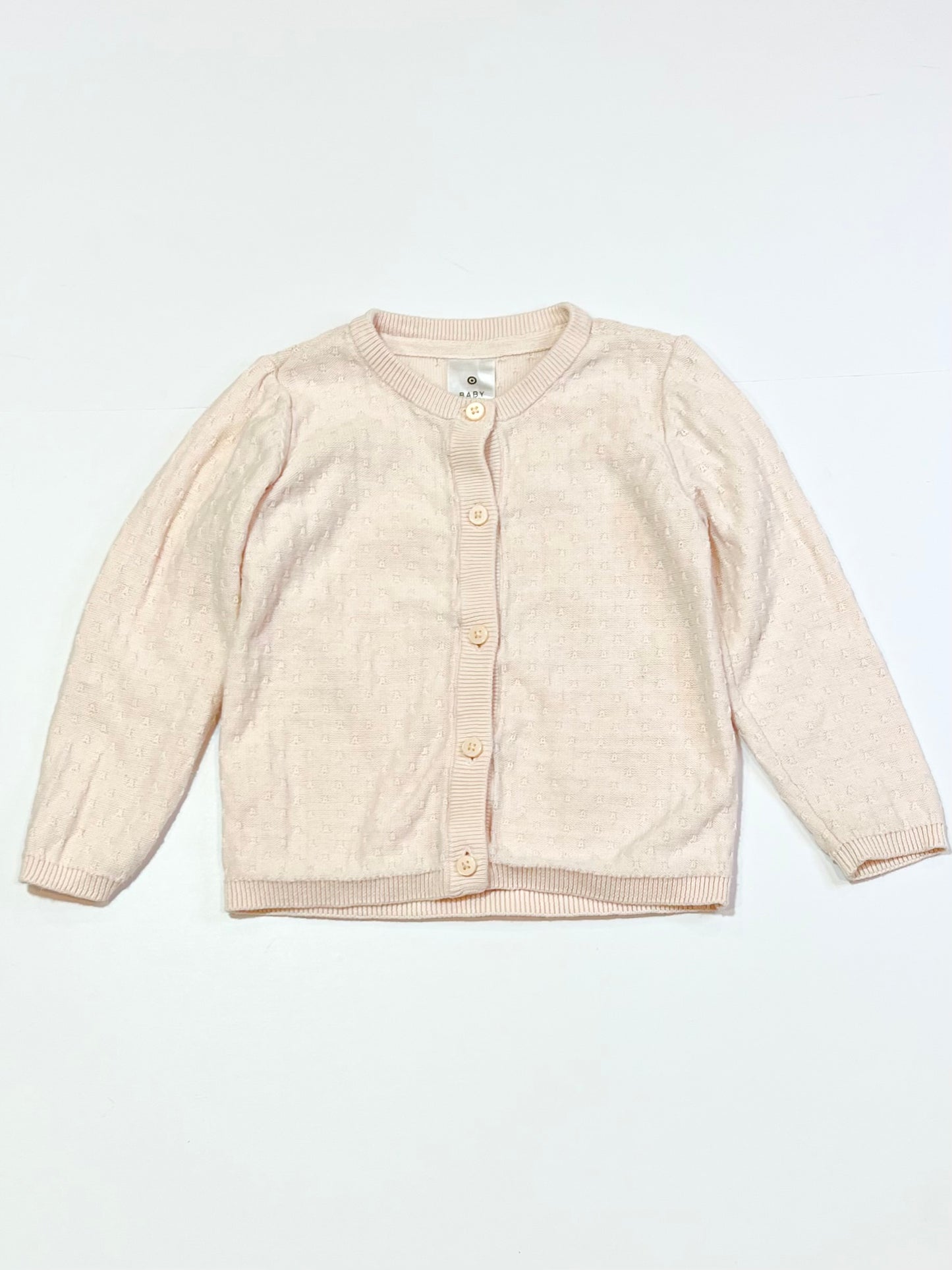 Light pink cardigan - Size 2