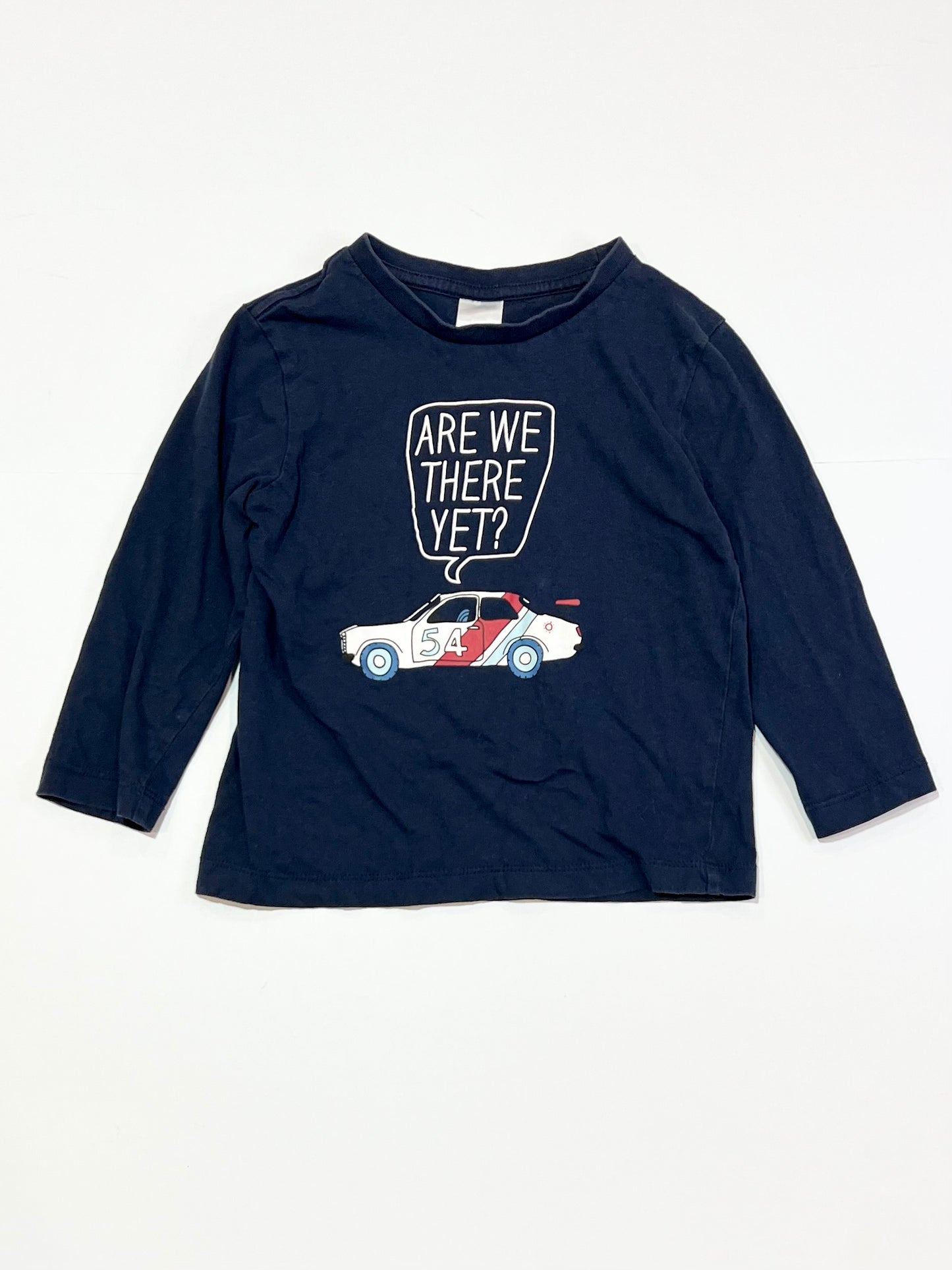Navy car top - Size 3