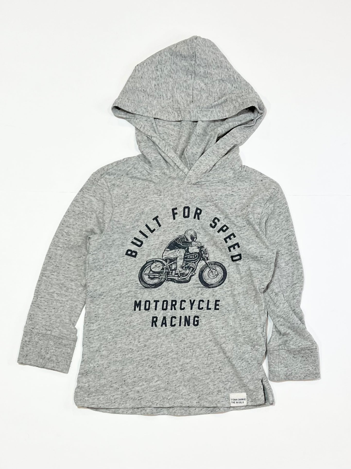 Grey hooded top - Size 3