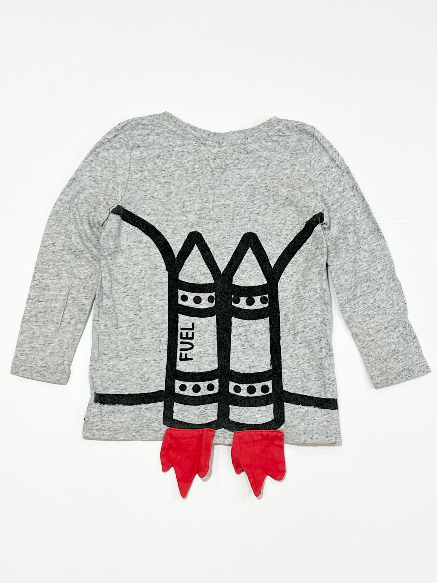 Grey robot top - Size 3