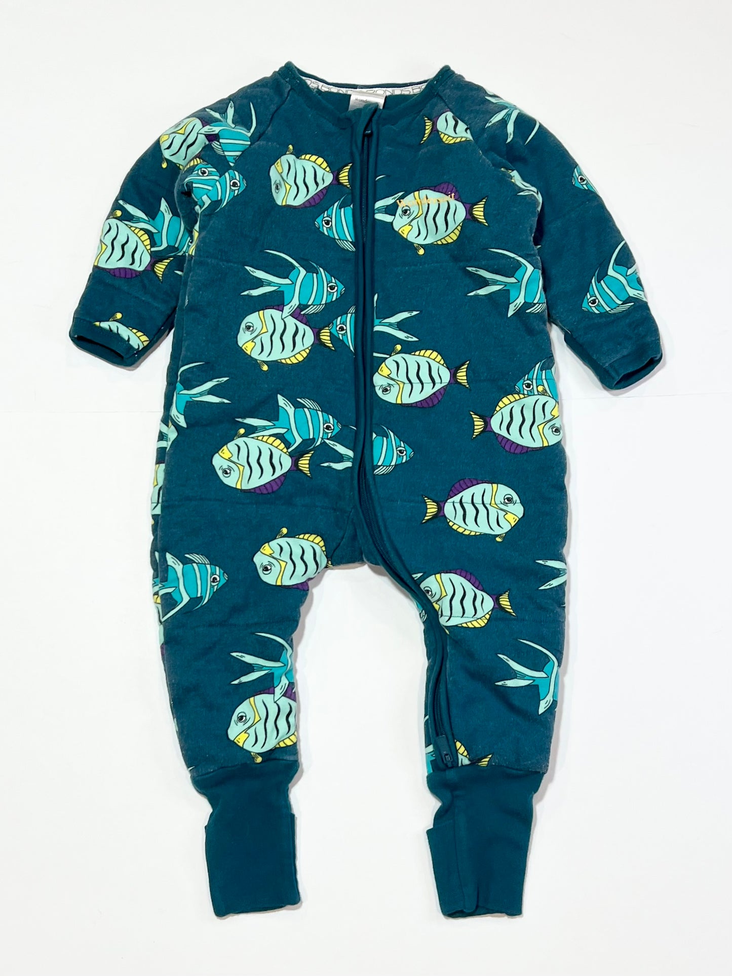 Padded Zippy Wondersuit - Size 0