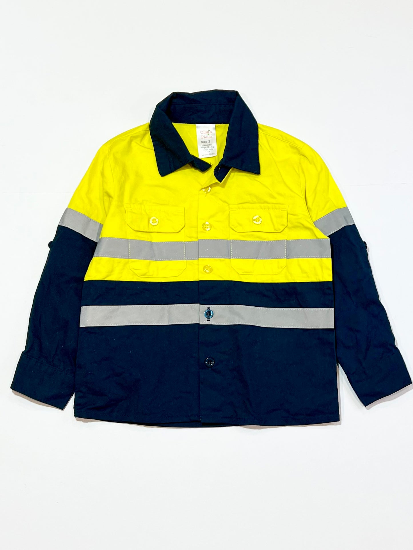 Tradie work hi-vis shirt - Size 2