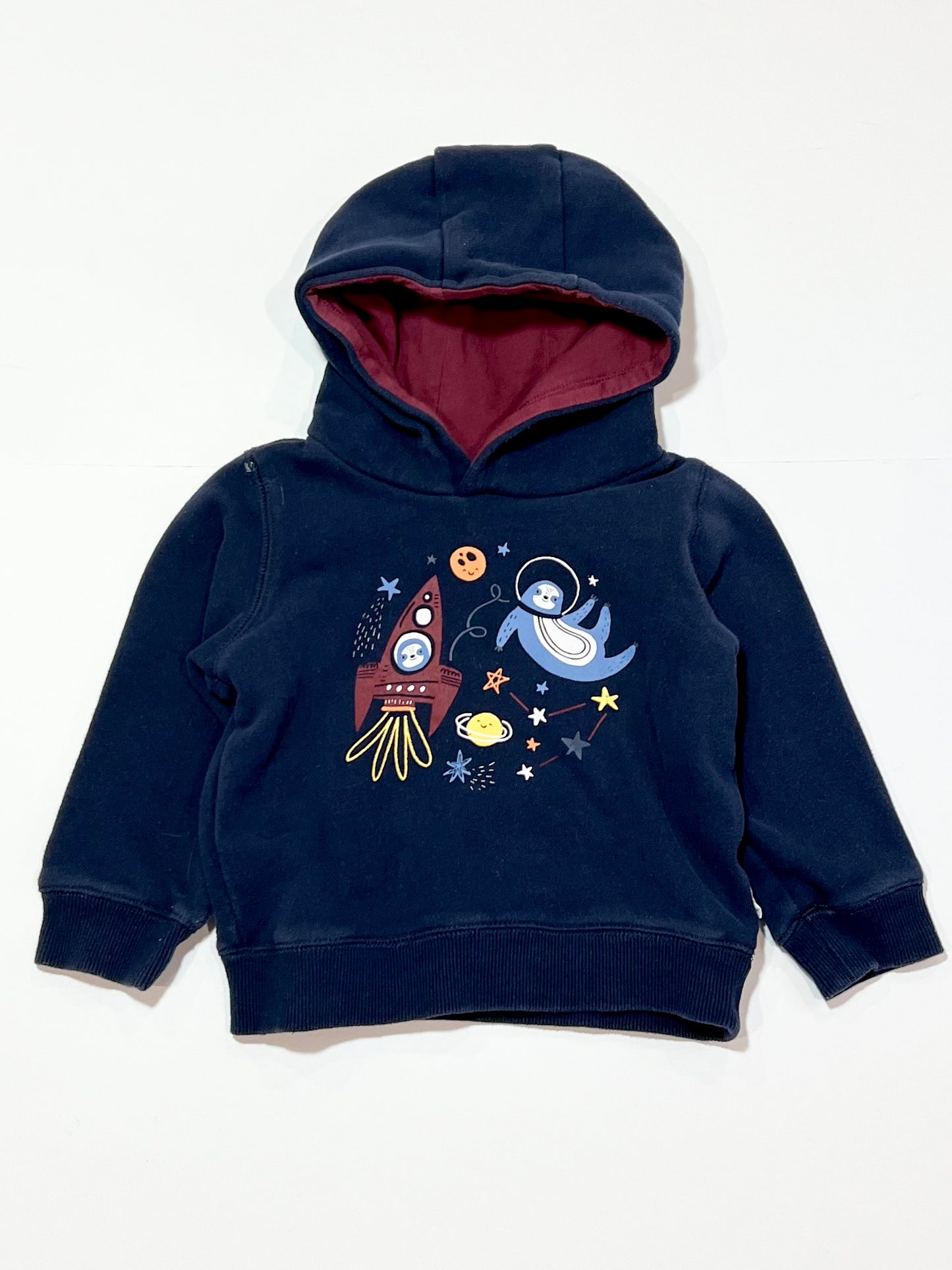 Navy space hoodie - Size 2