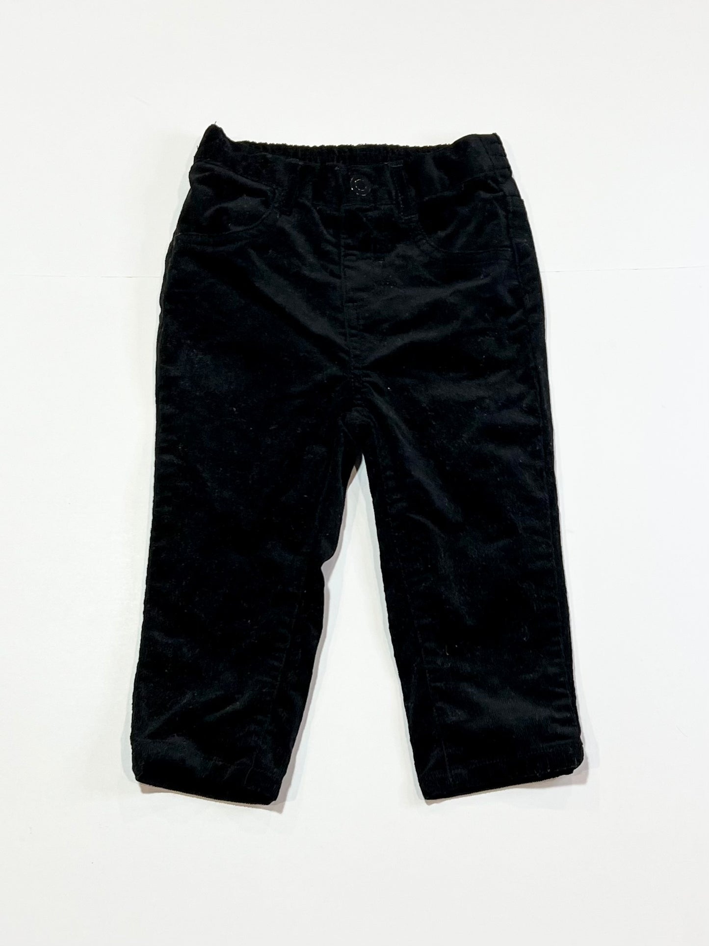 Black corduroy pants - Size 1