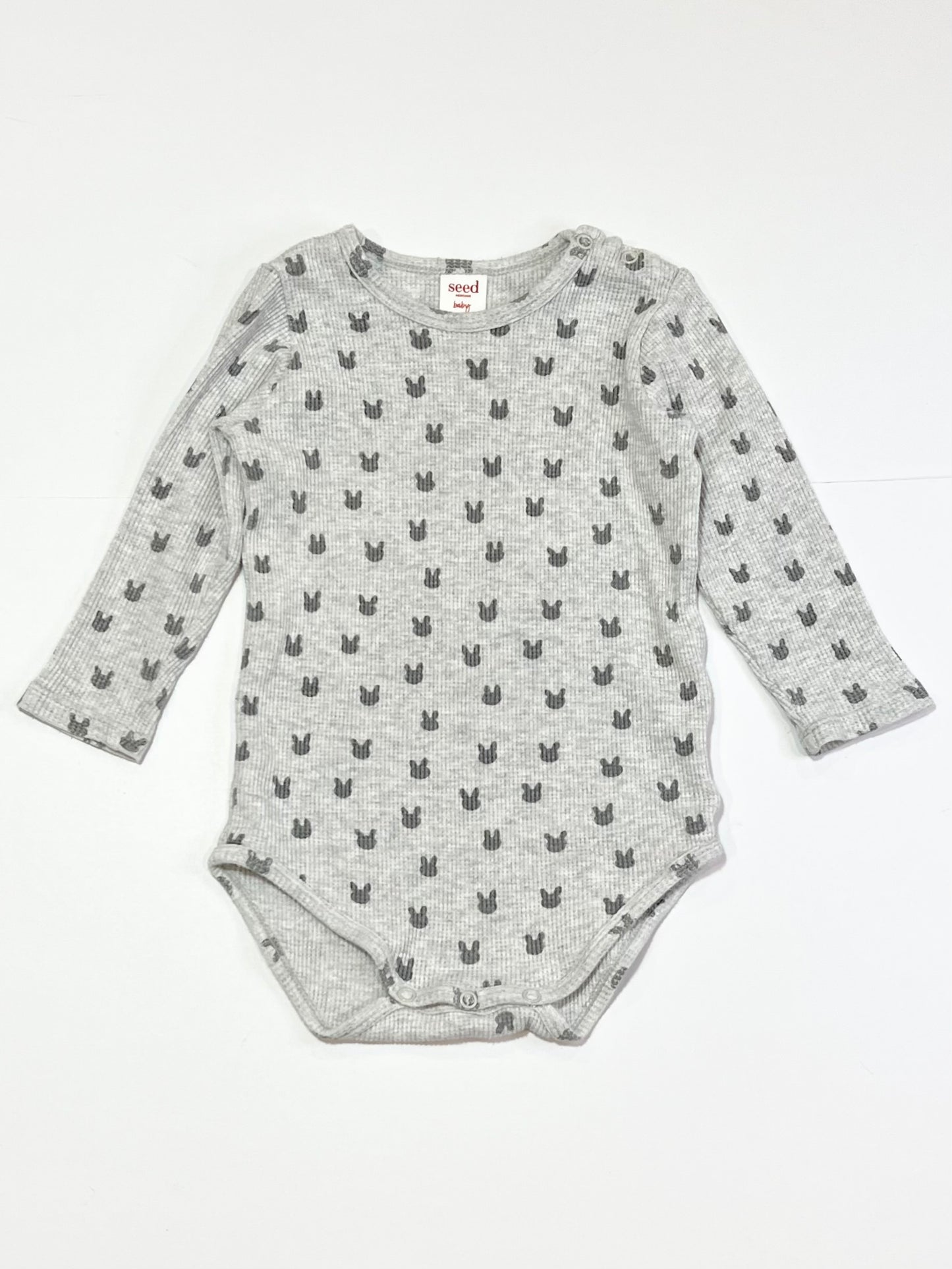 Waffle bunny bodysuit - Size 1