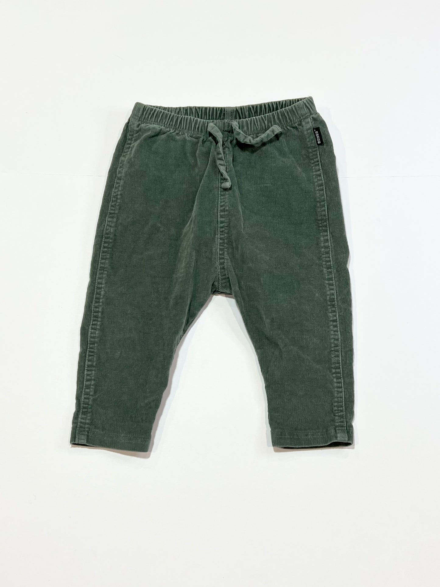 Green corduroy pants - Size 0