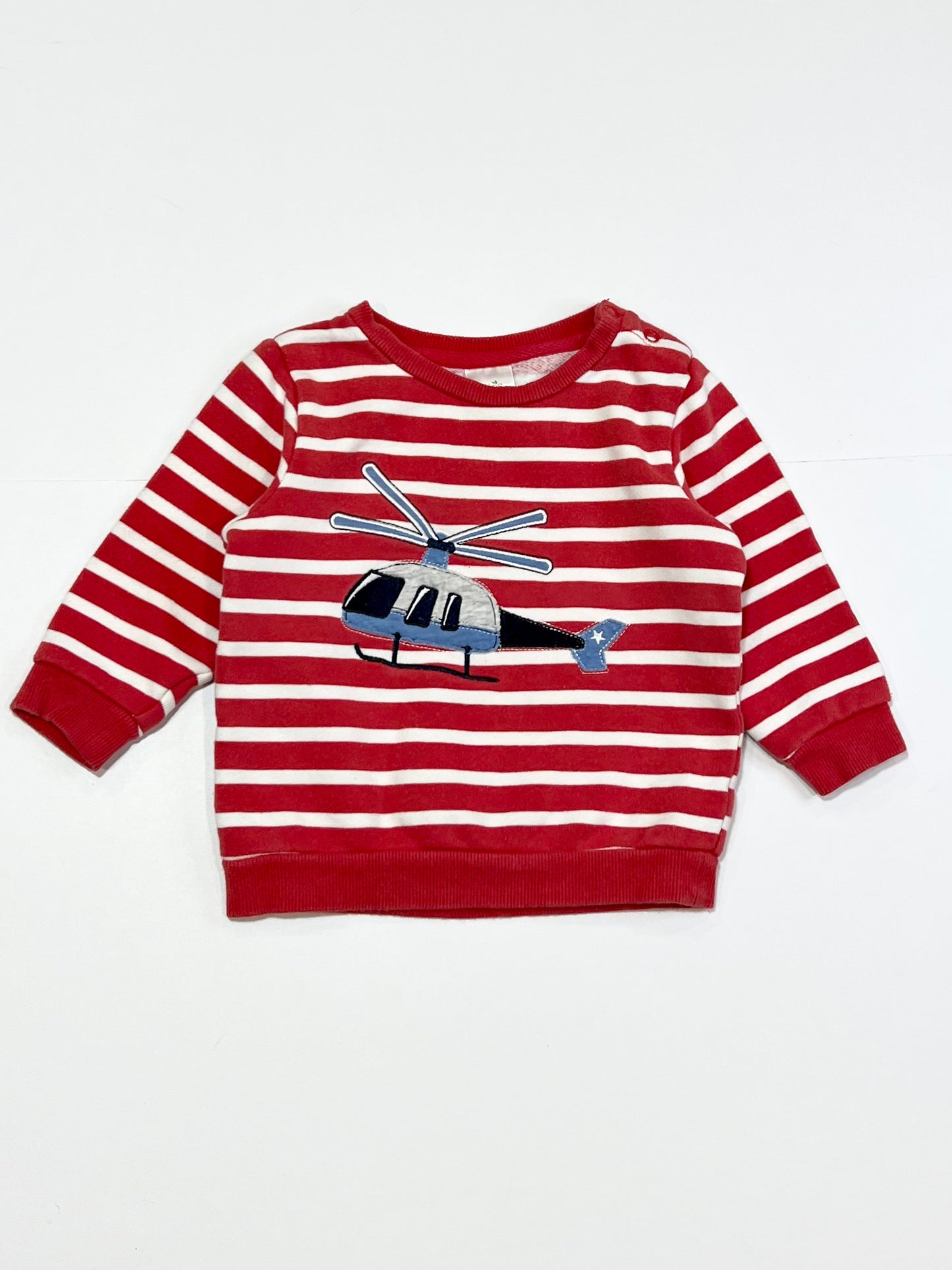 Striped helicopter sweater - Size 0