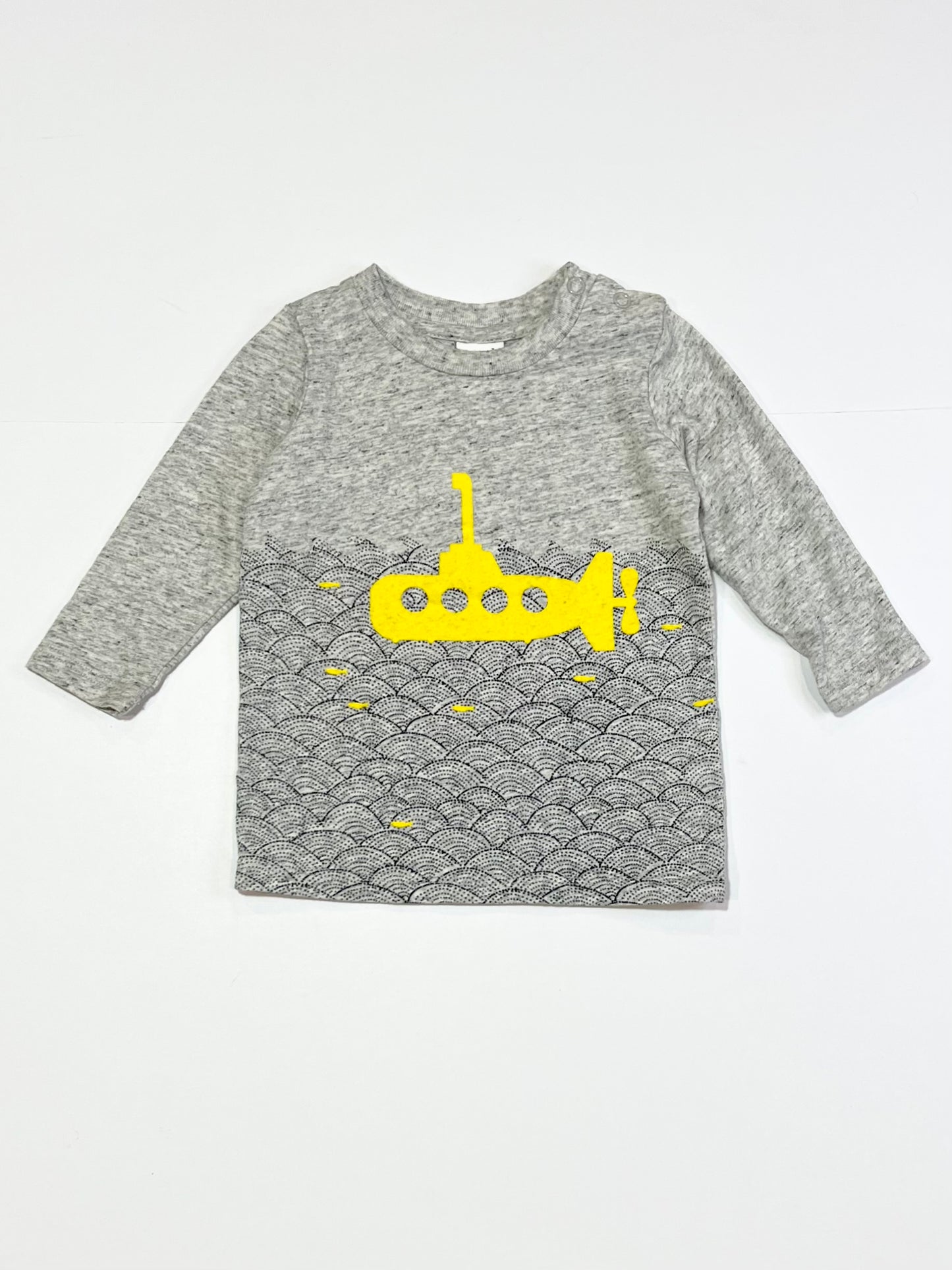 Yellow submarine top - Size 00
