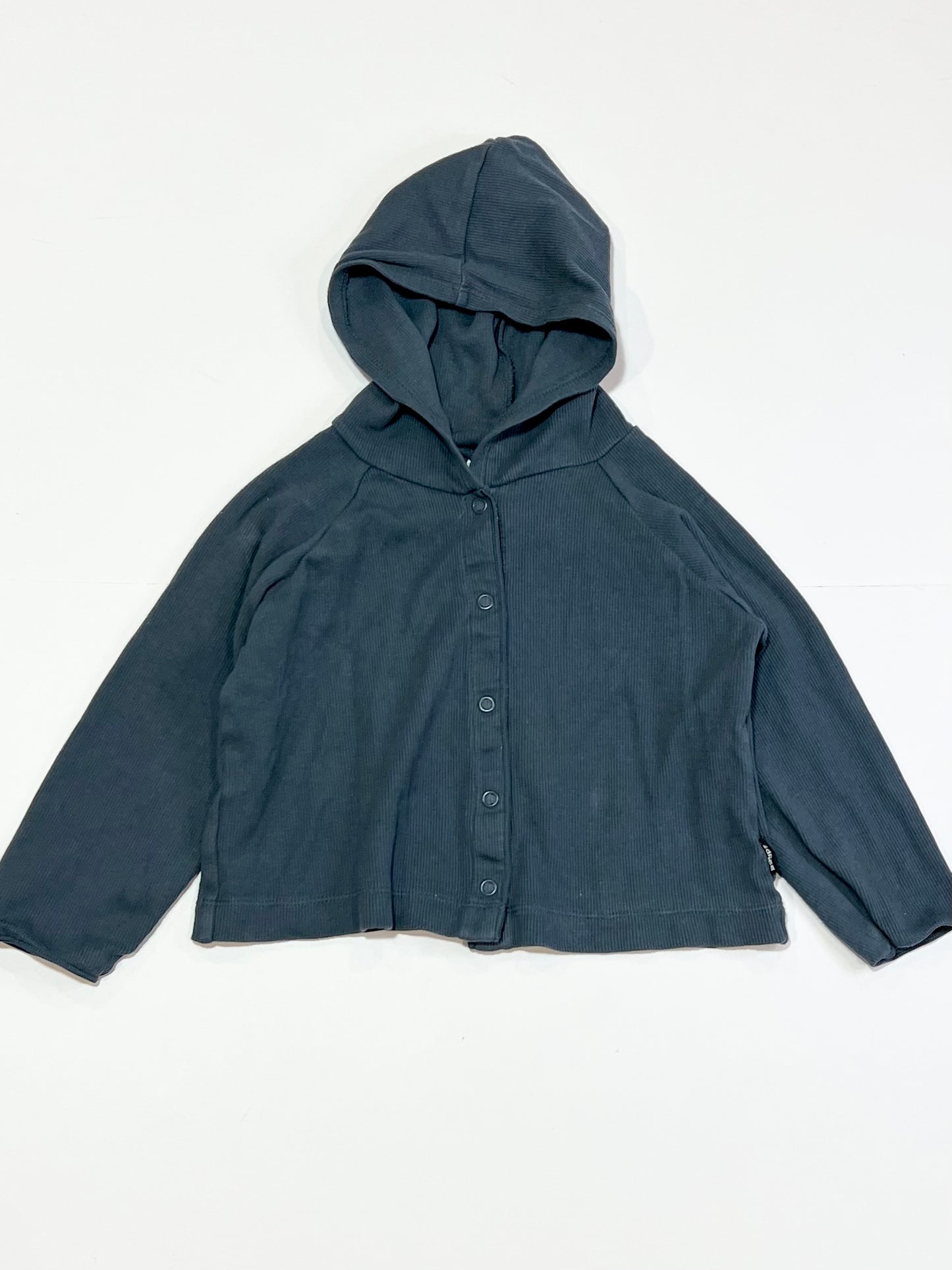 Hooded ribbed top - Size 2