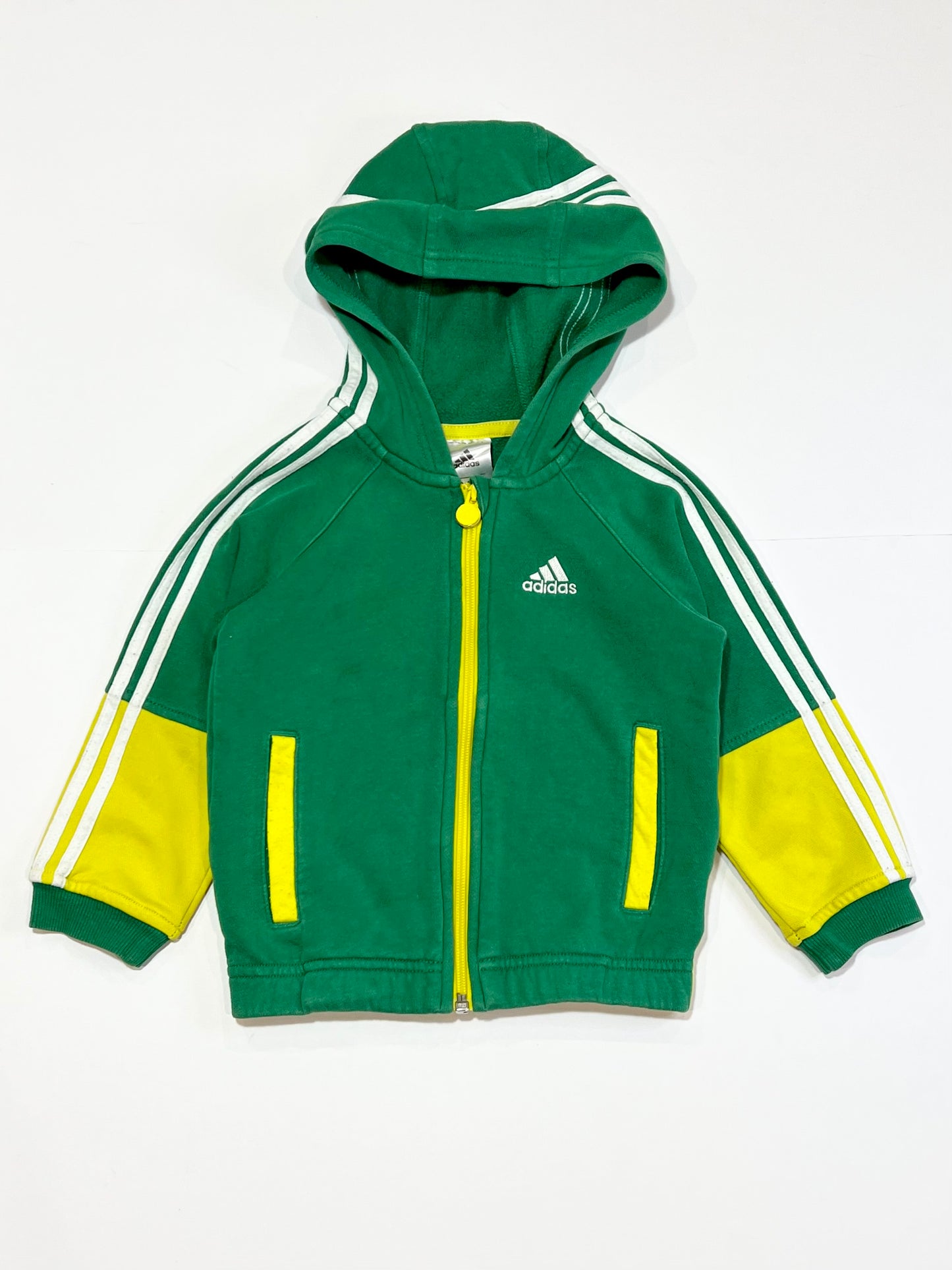 Green zip hoodie - Size 2