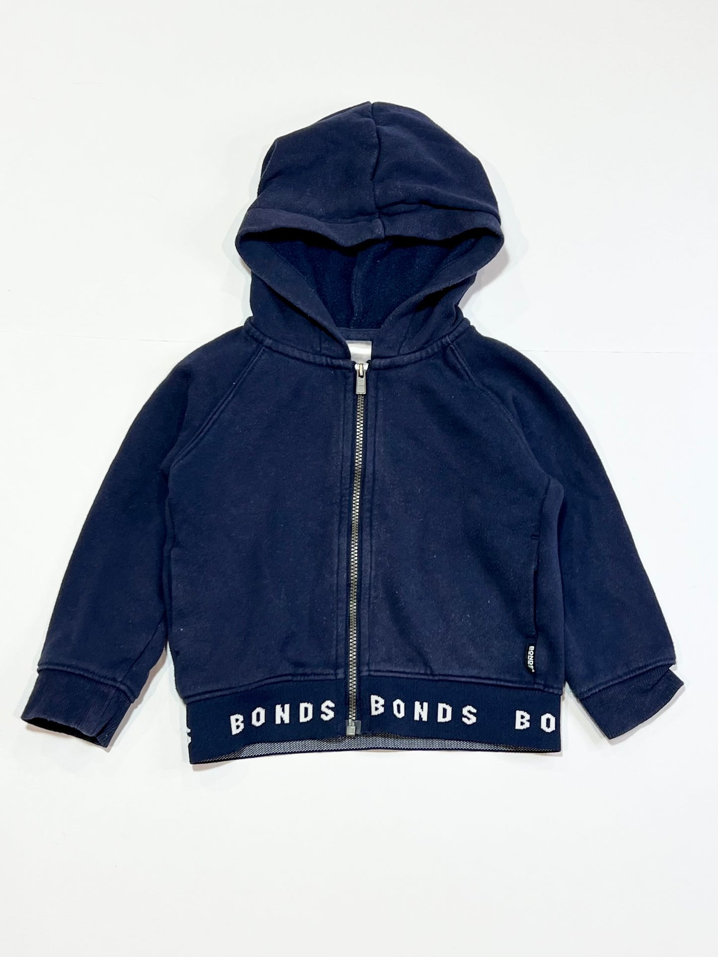 Navy zip hoodie - Size 2