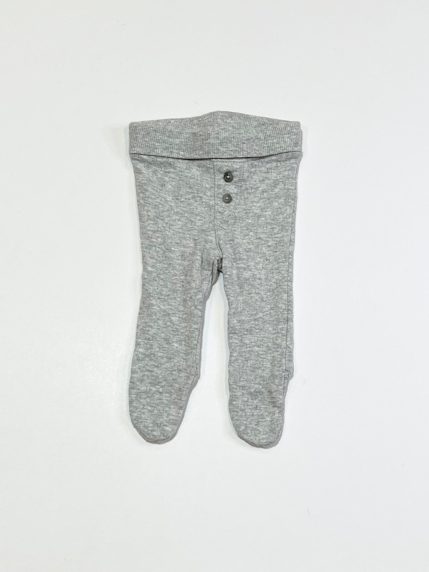 Grey footed pants - Size 00000
