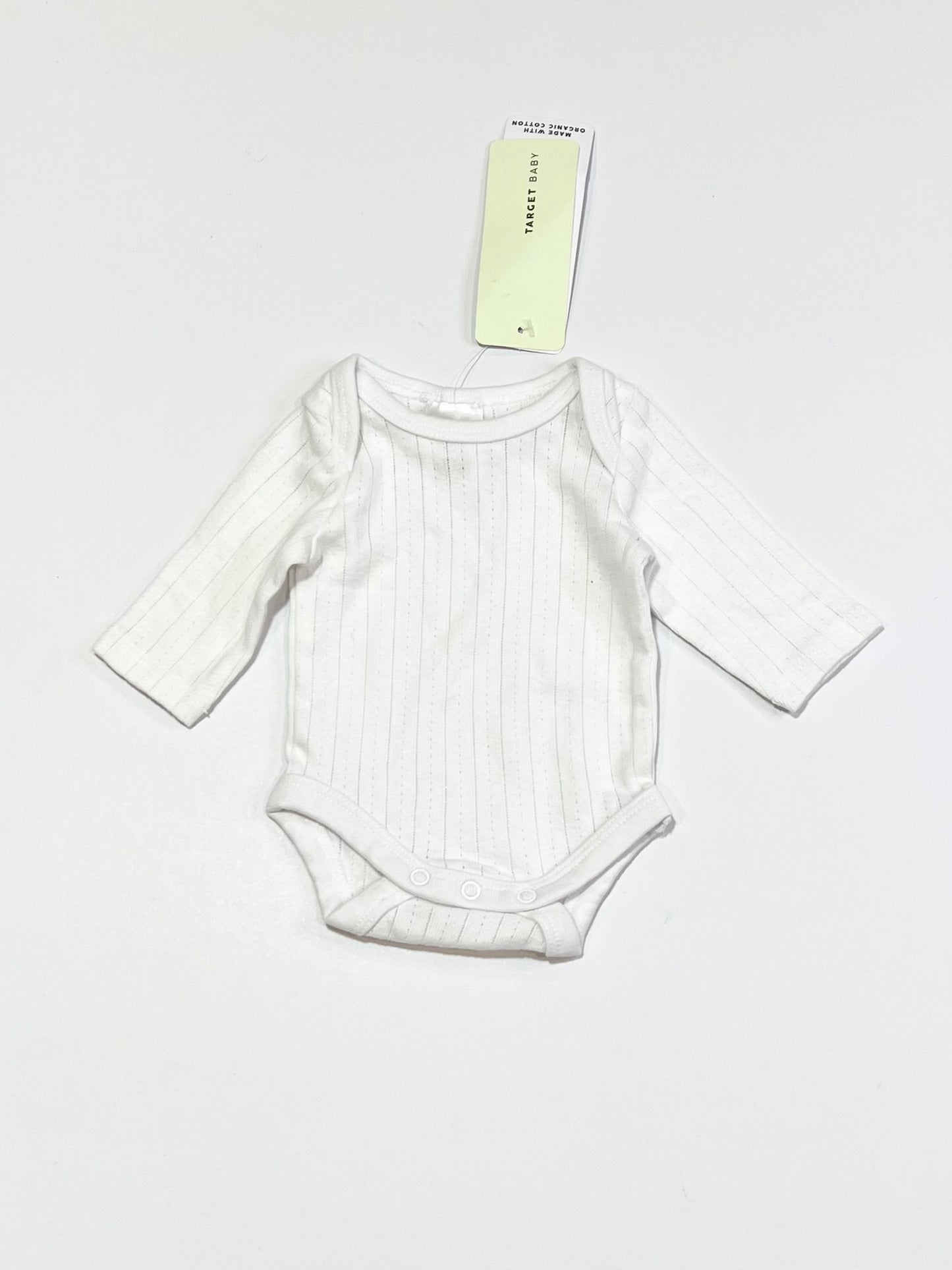 White bodysuit brand new - Size 00000