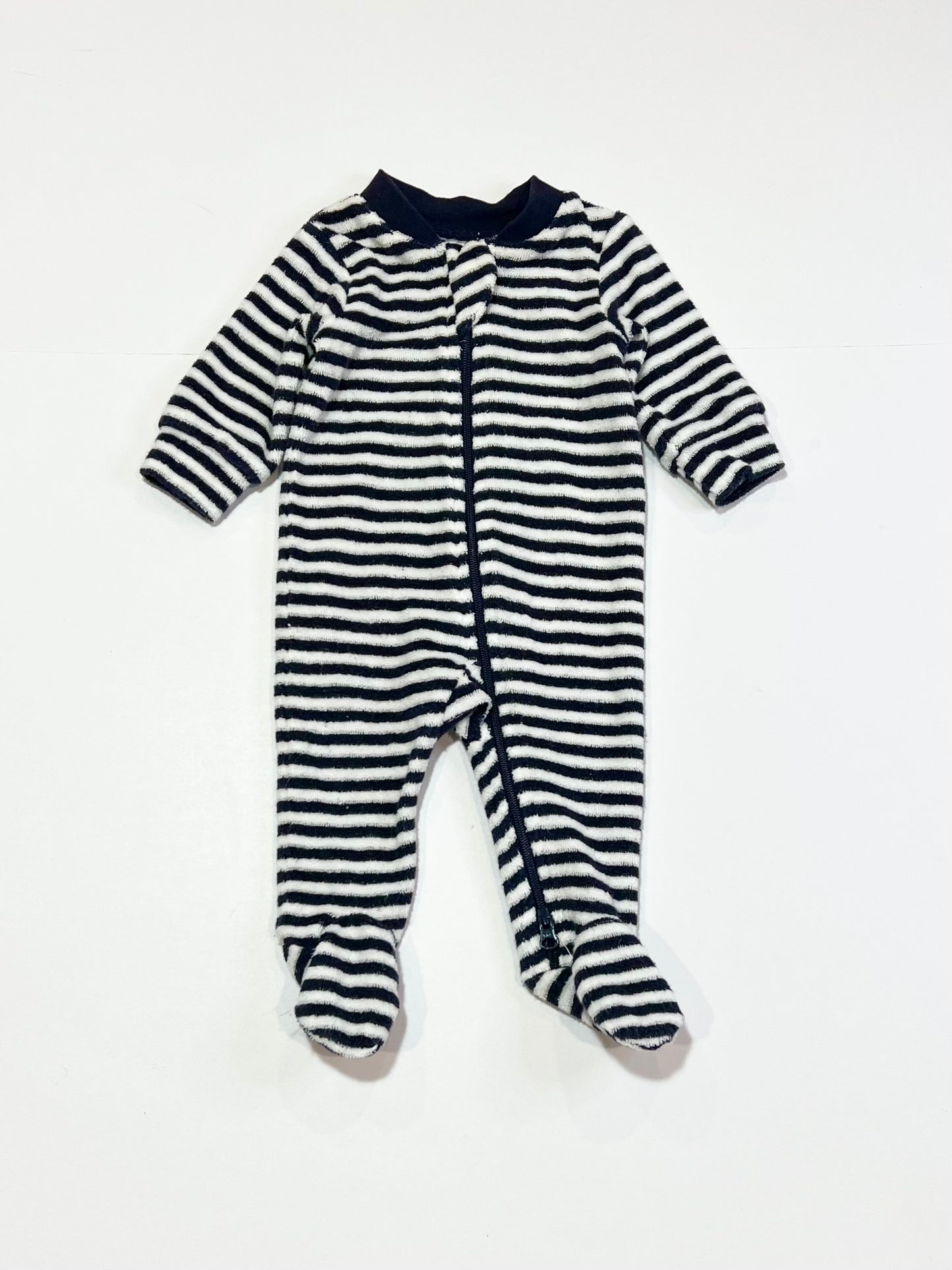 Terry zip onesie - Size 00000