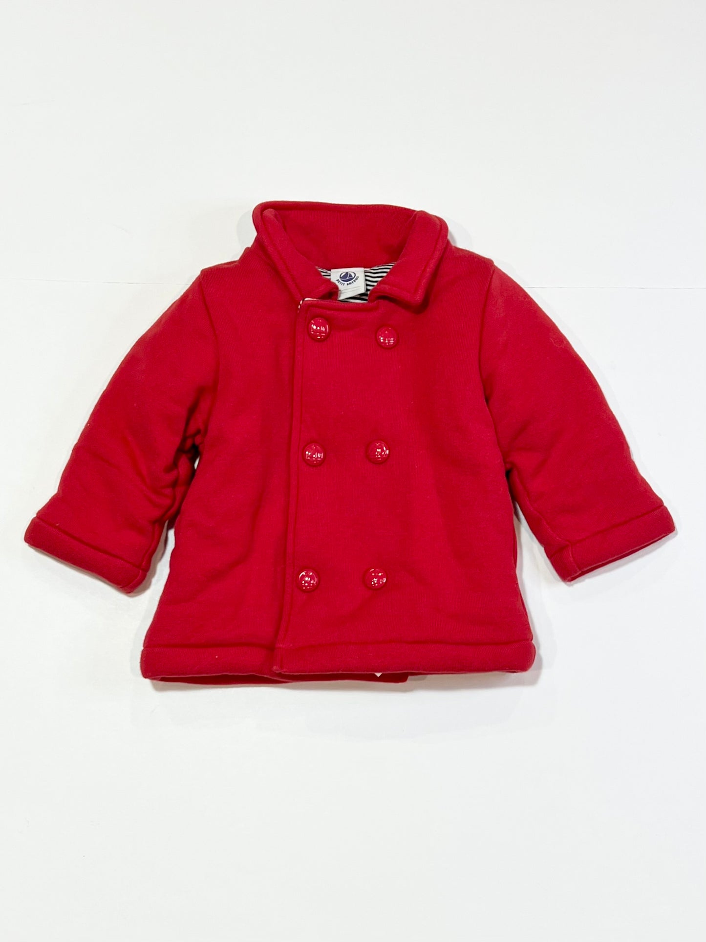 Red padded jersey jacket - Size 000
