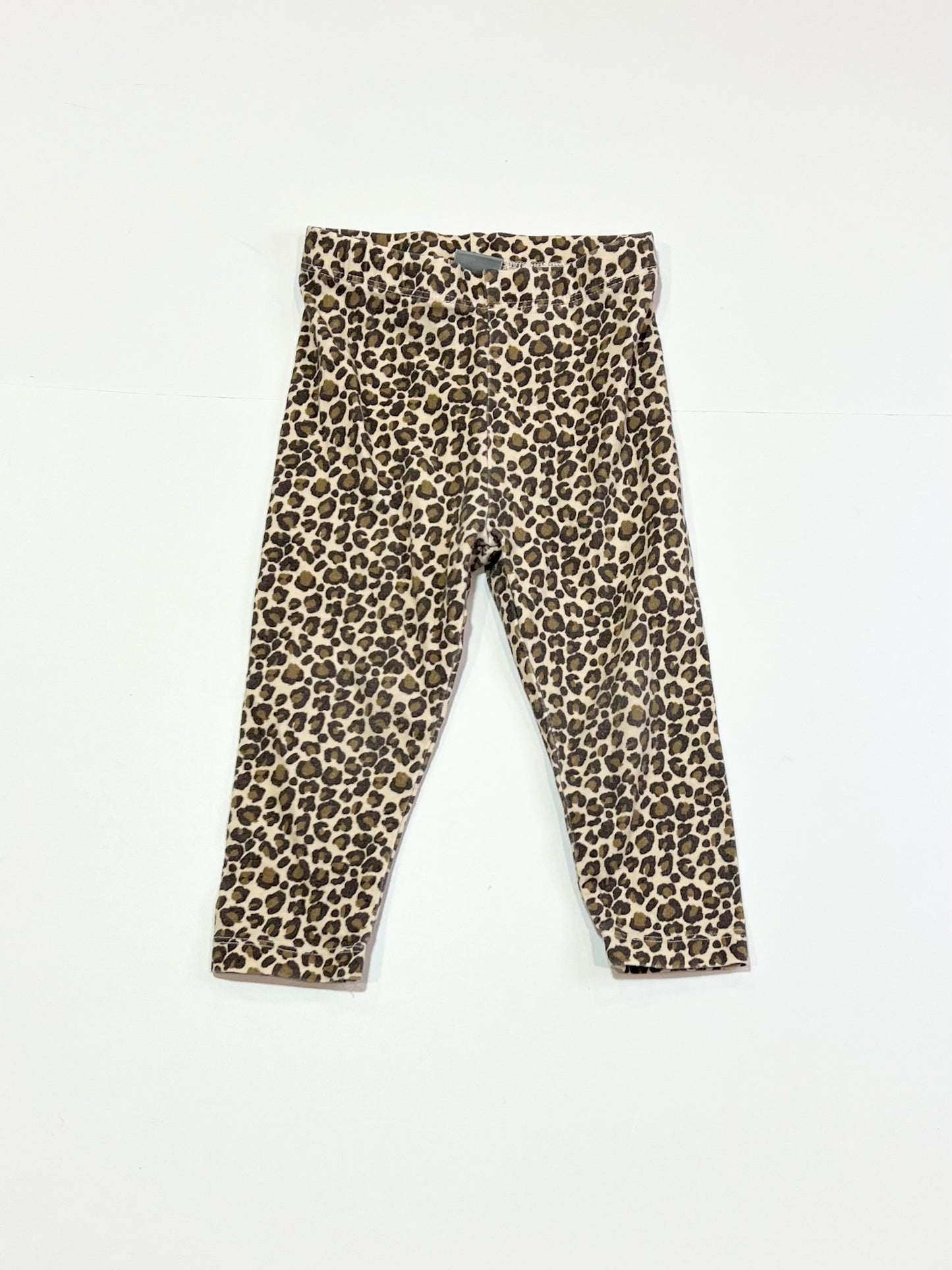 Animal print leggings - Size 9-12 months