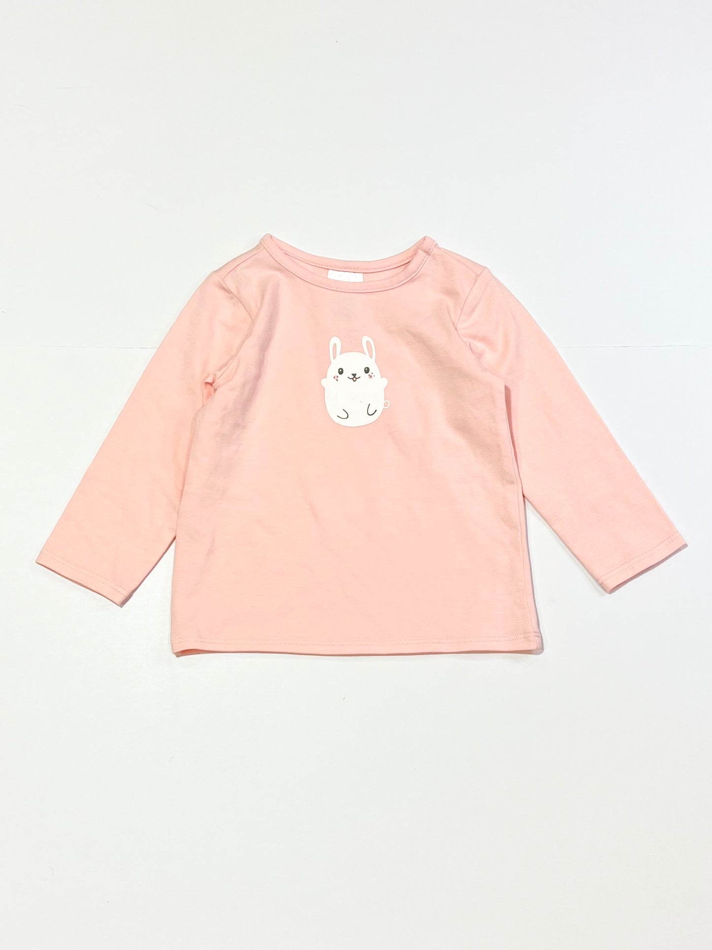 Pink bunny top - Size 00