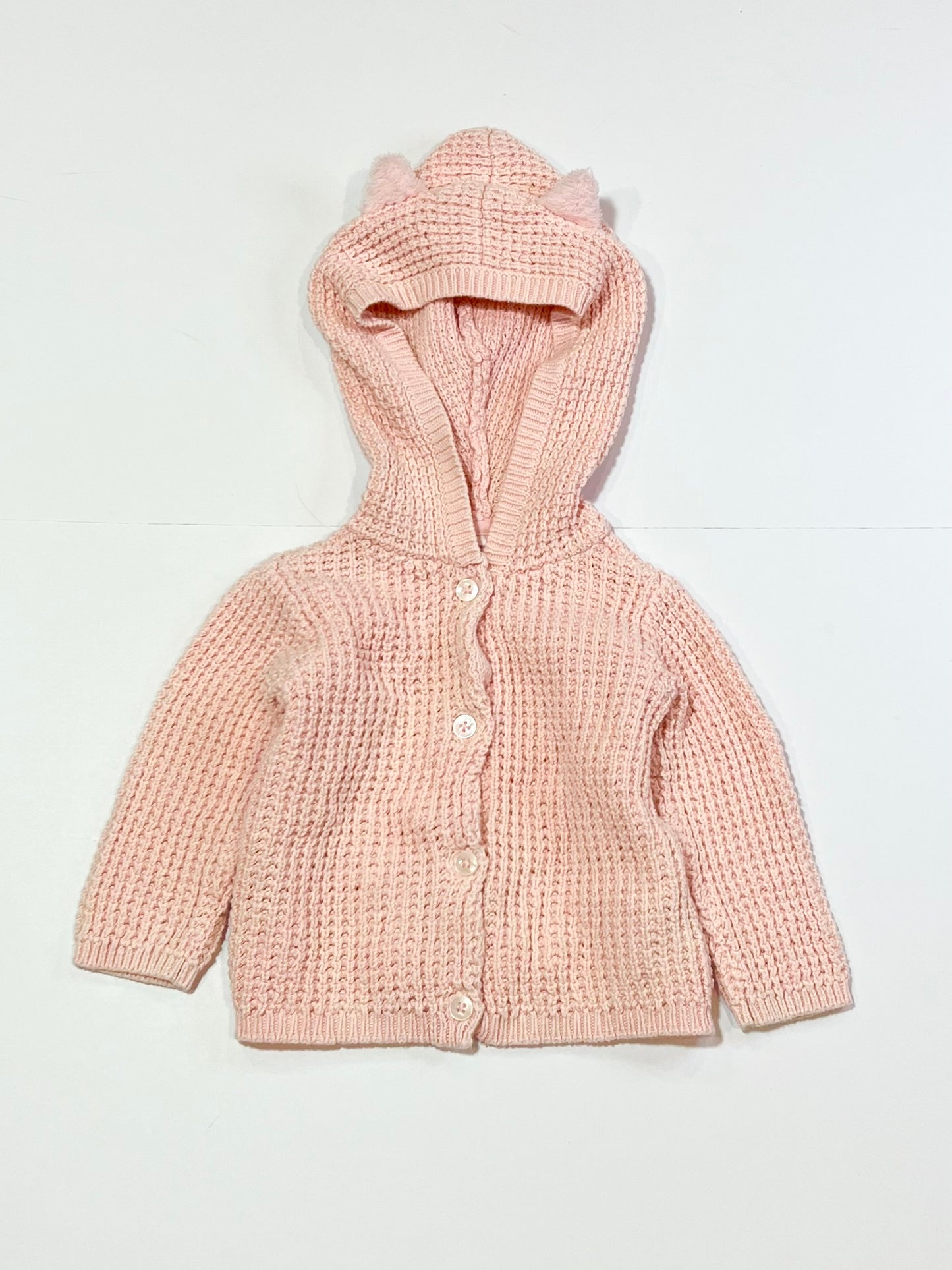 Hooded knit jacket - Size 00