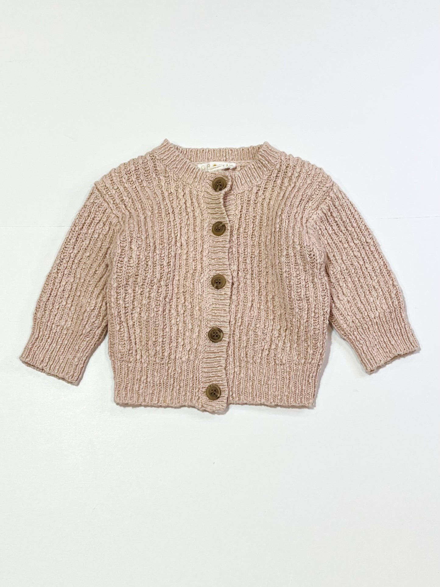 Dusty pink cardigan - Size 00