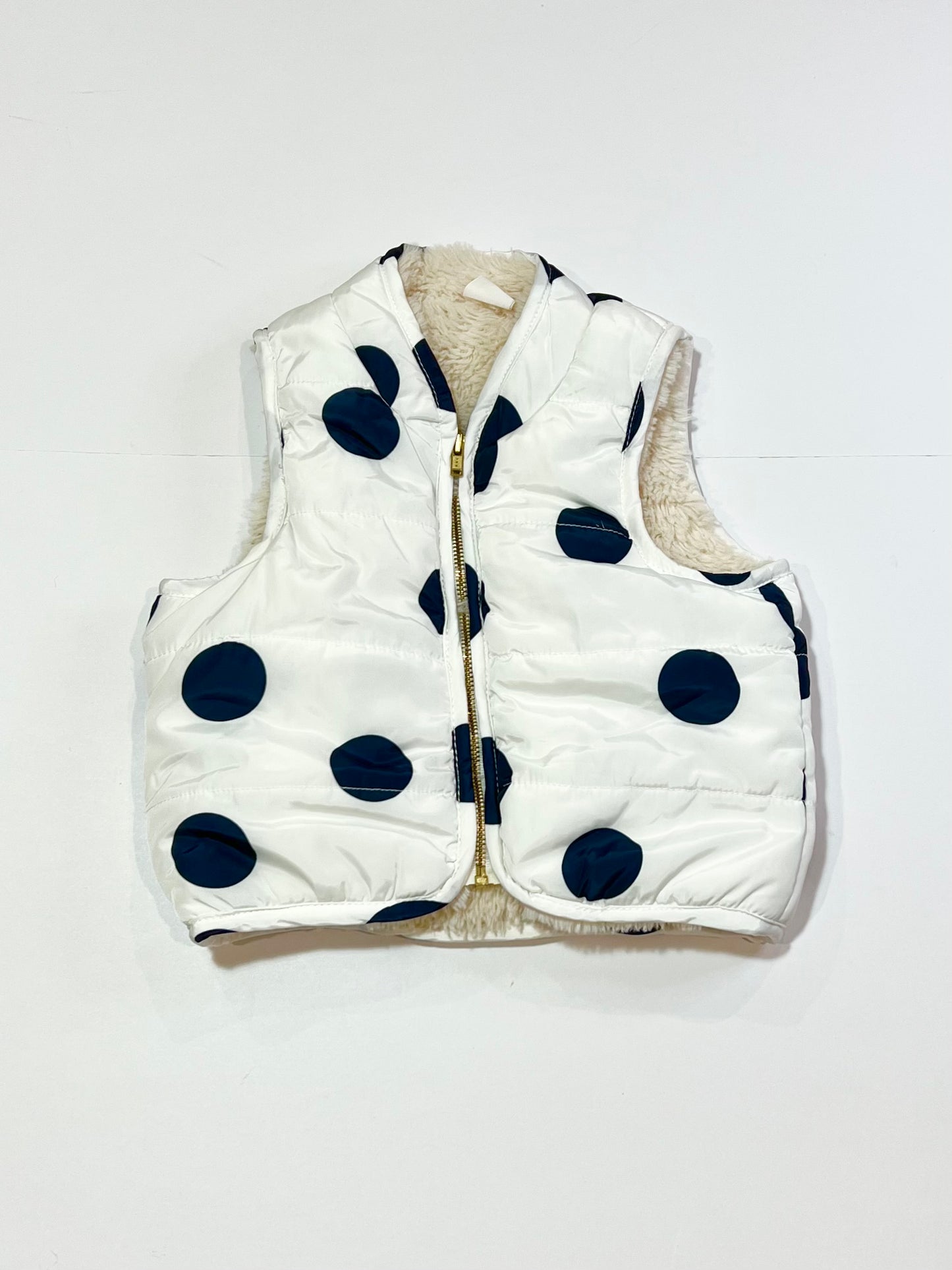 Spotty puffer vest - Size 00