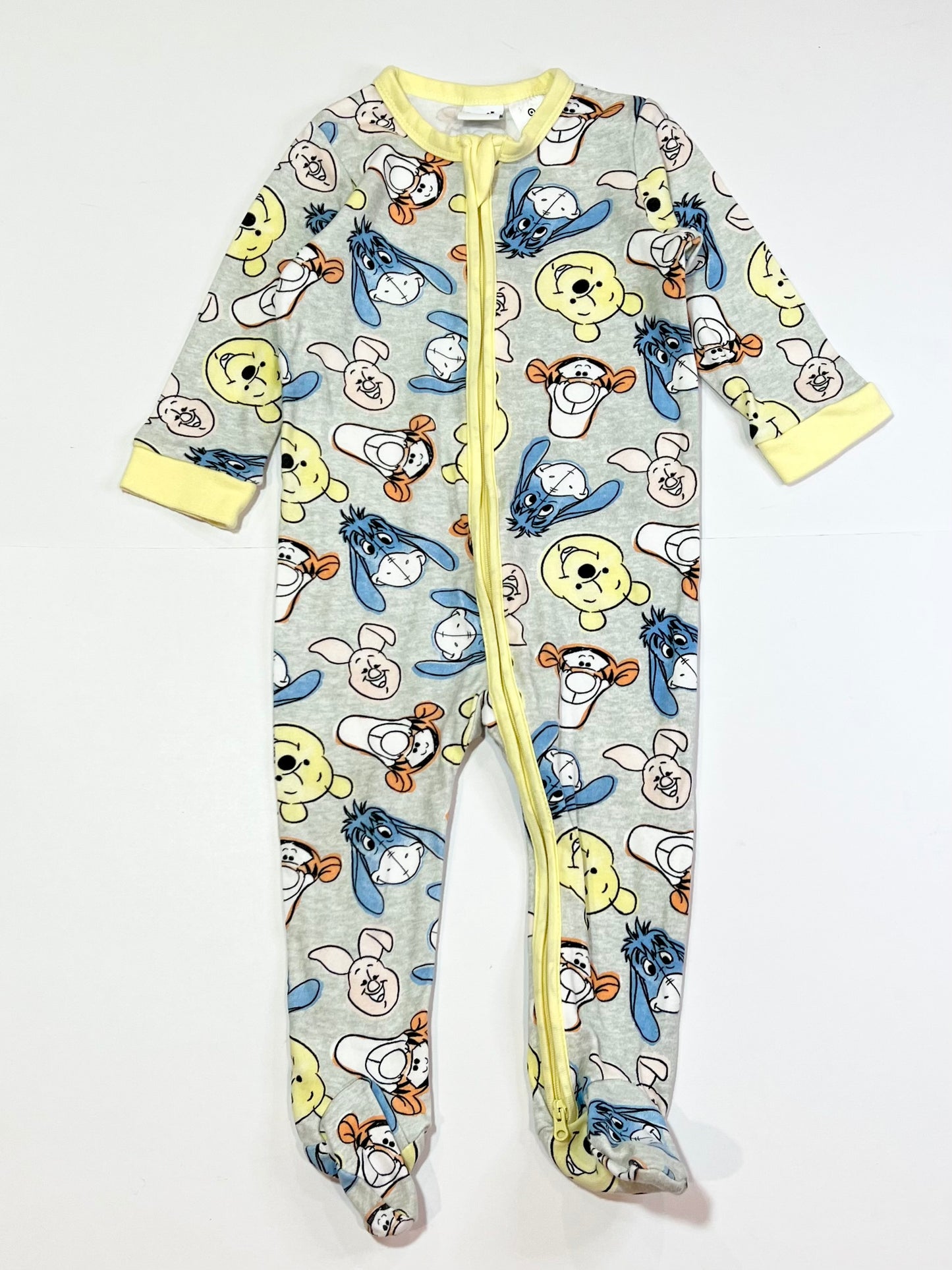 Winnie the Pooh zip onesie - Size 1