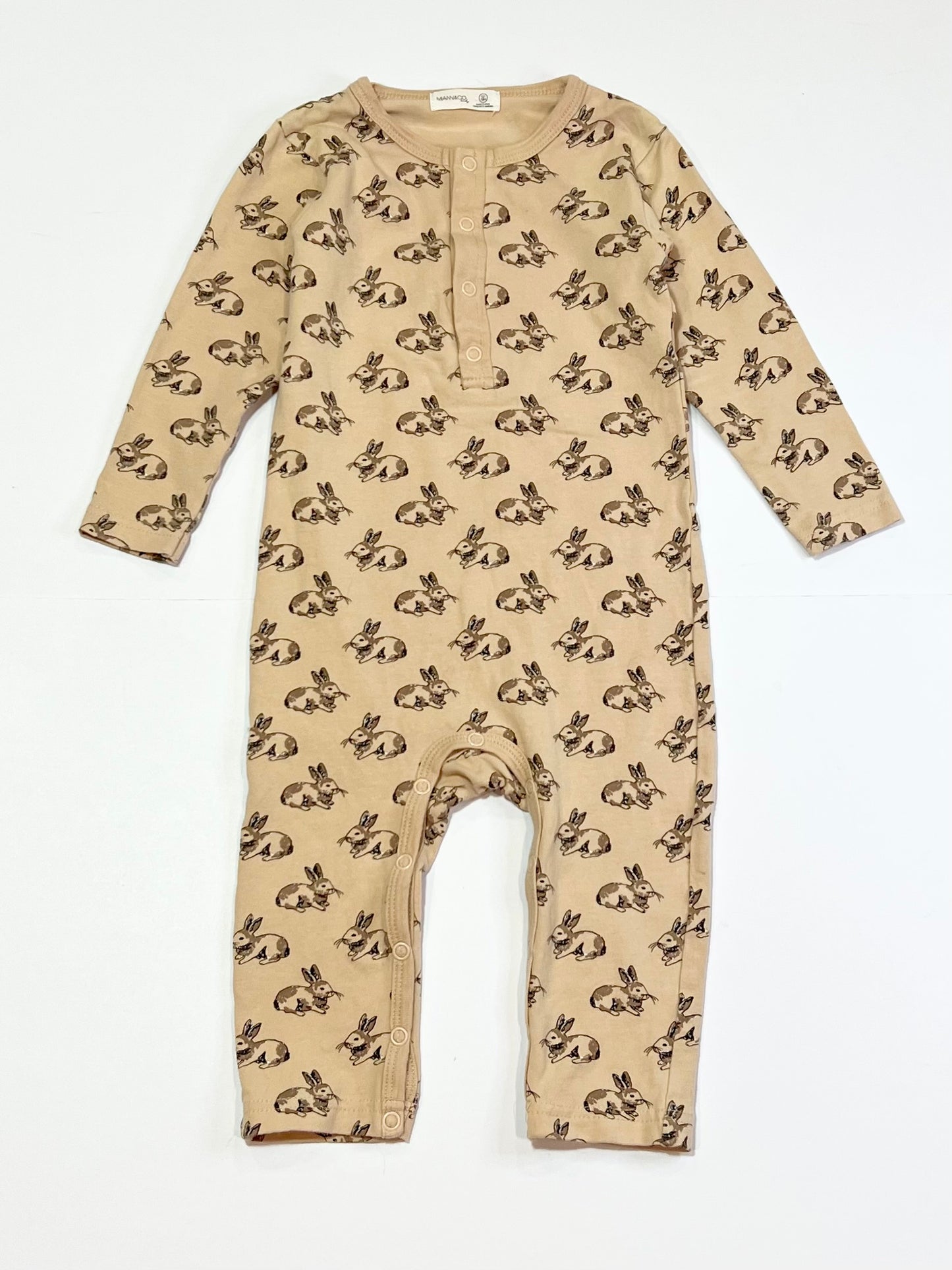 Brown bunny onesie - Size 1