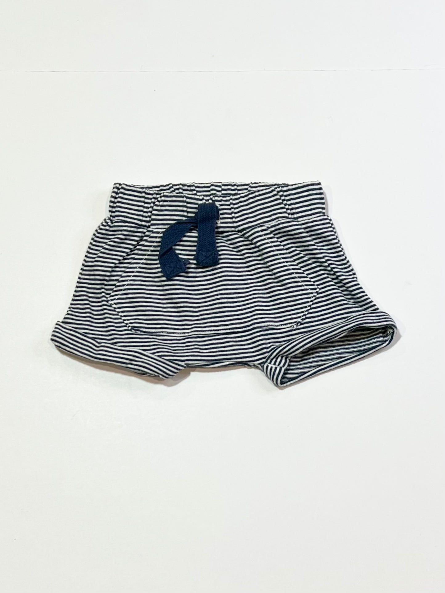 Striped jersey shorts - Size 0000