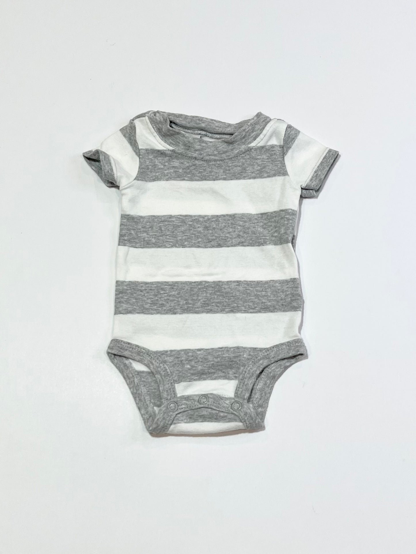 Grey striped bodysuit - Size 0000