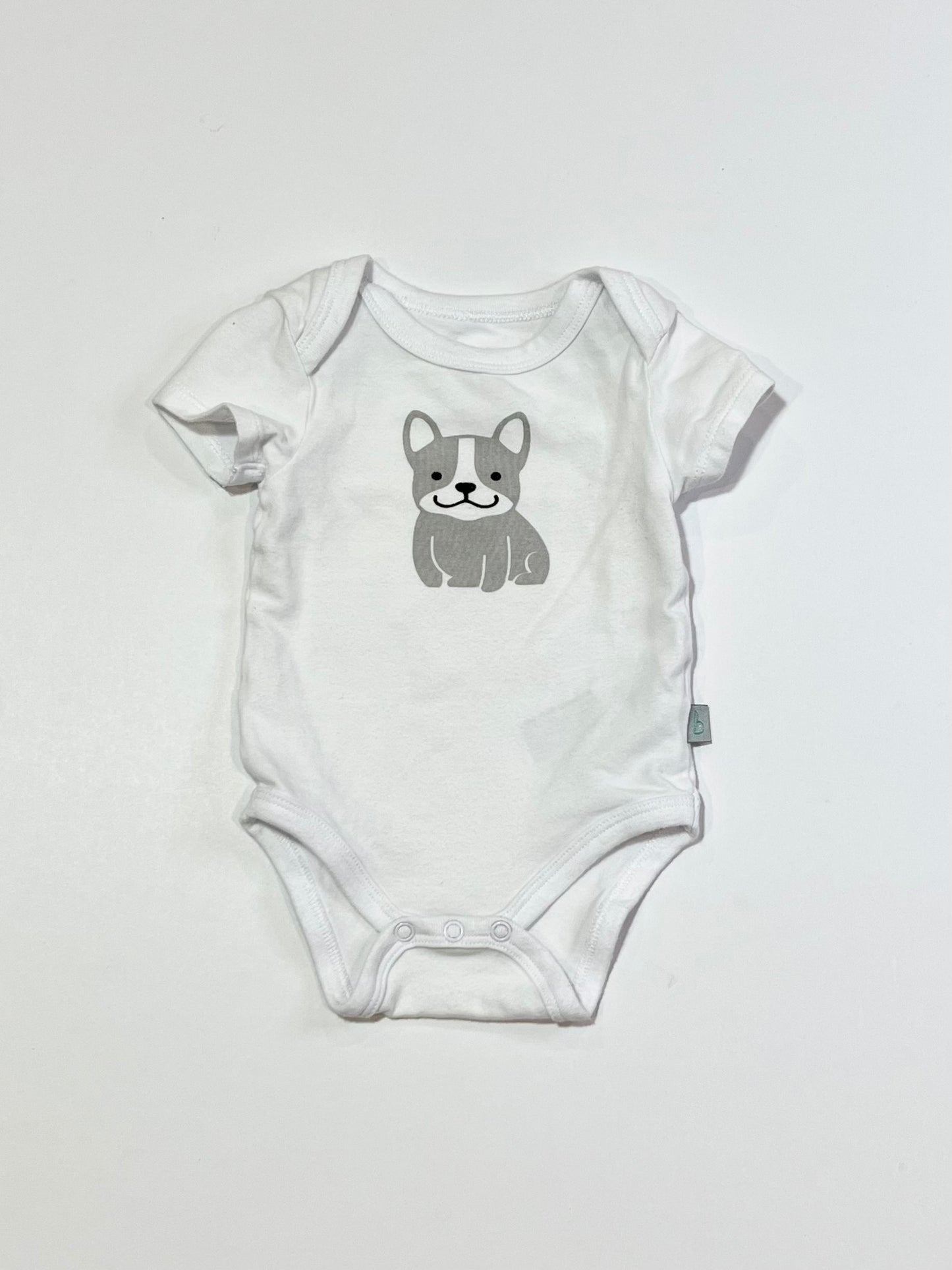 Grey puppy bodysuit - Size 0000