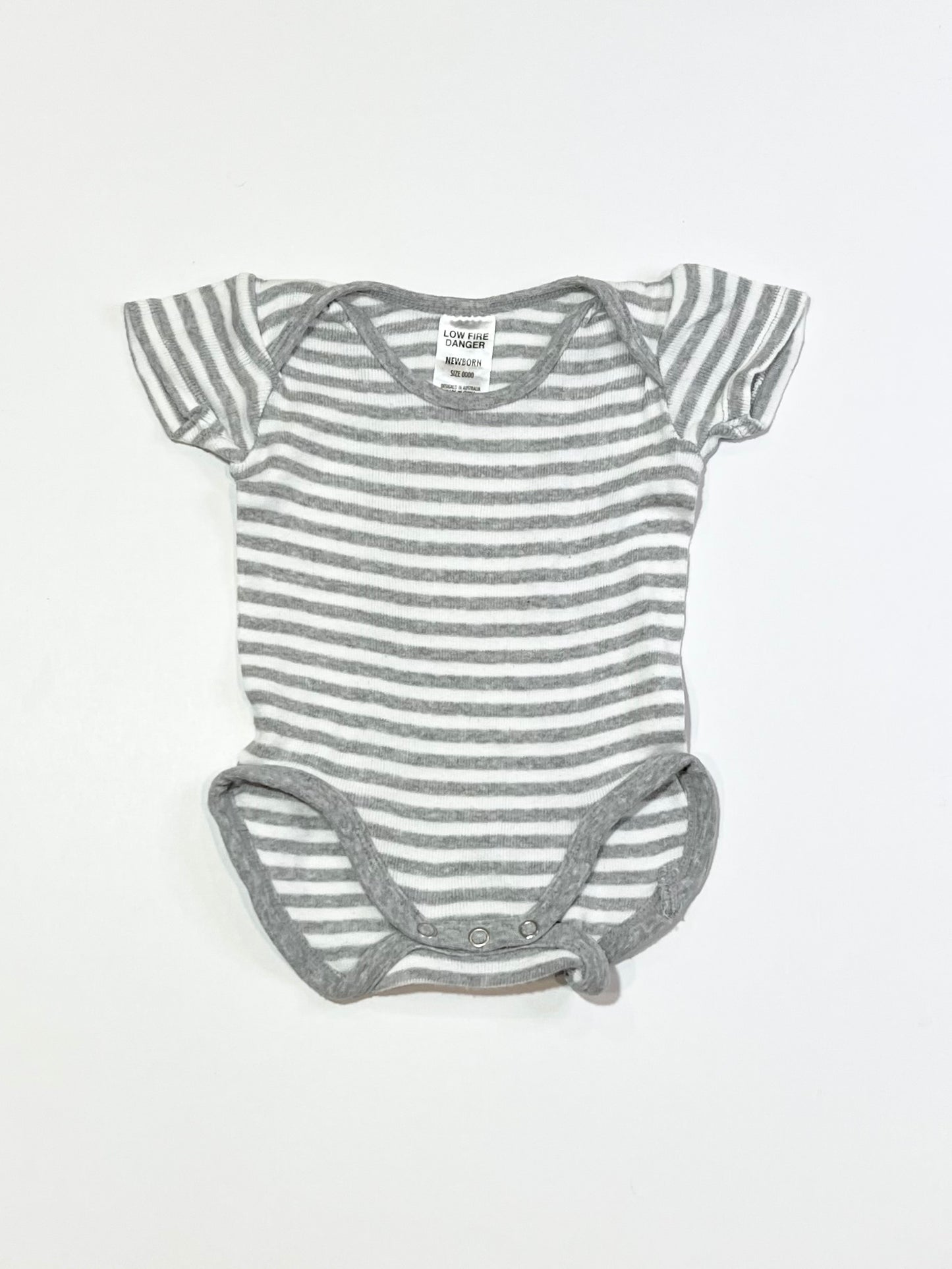 Striped ribbed bodysuit - Size 0000