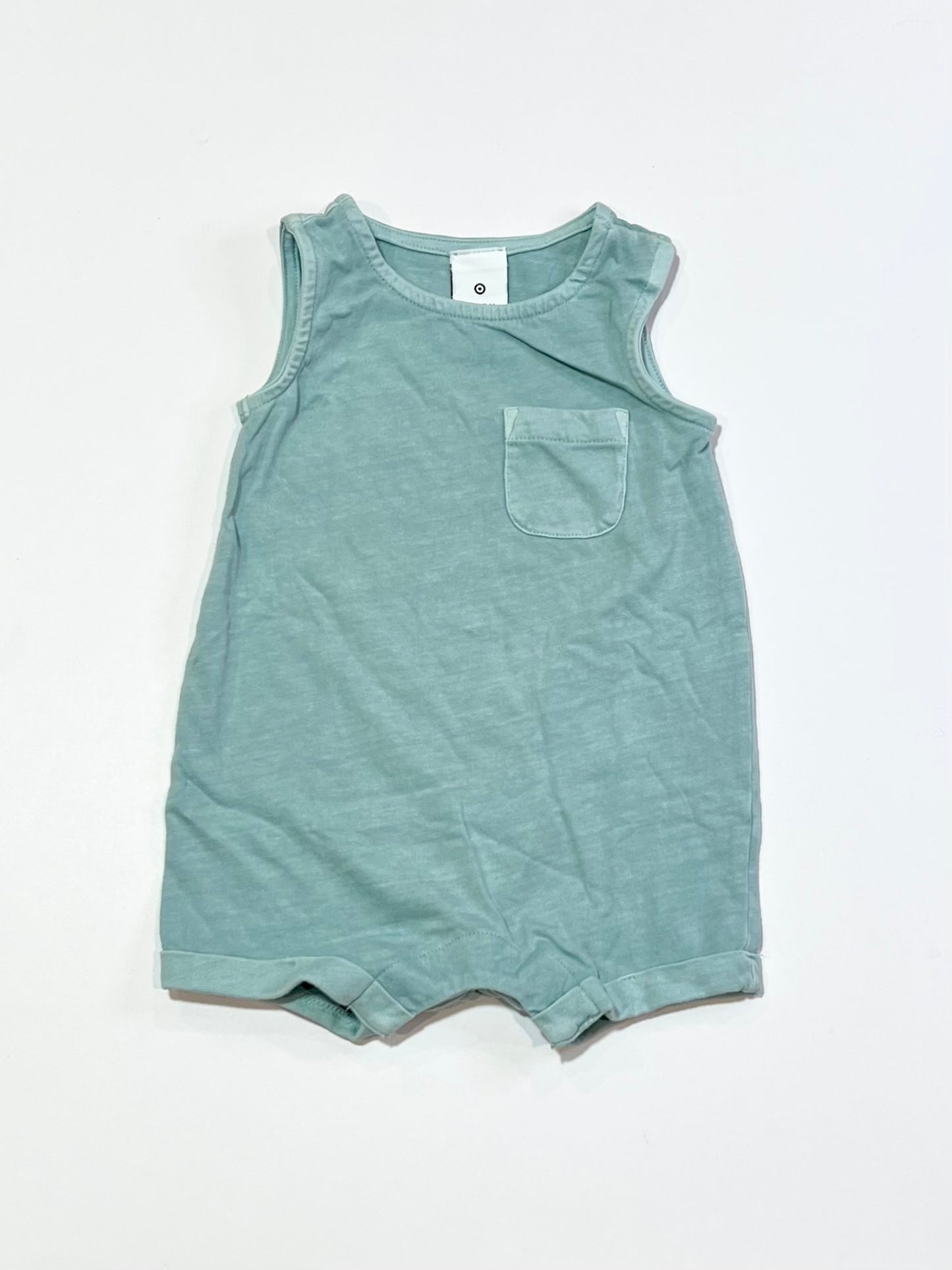 Green romper - Size 0000
