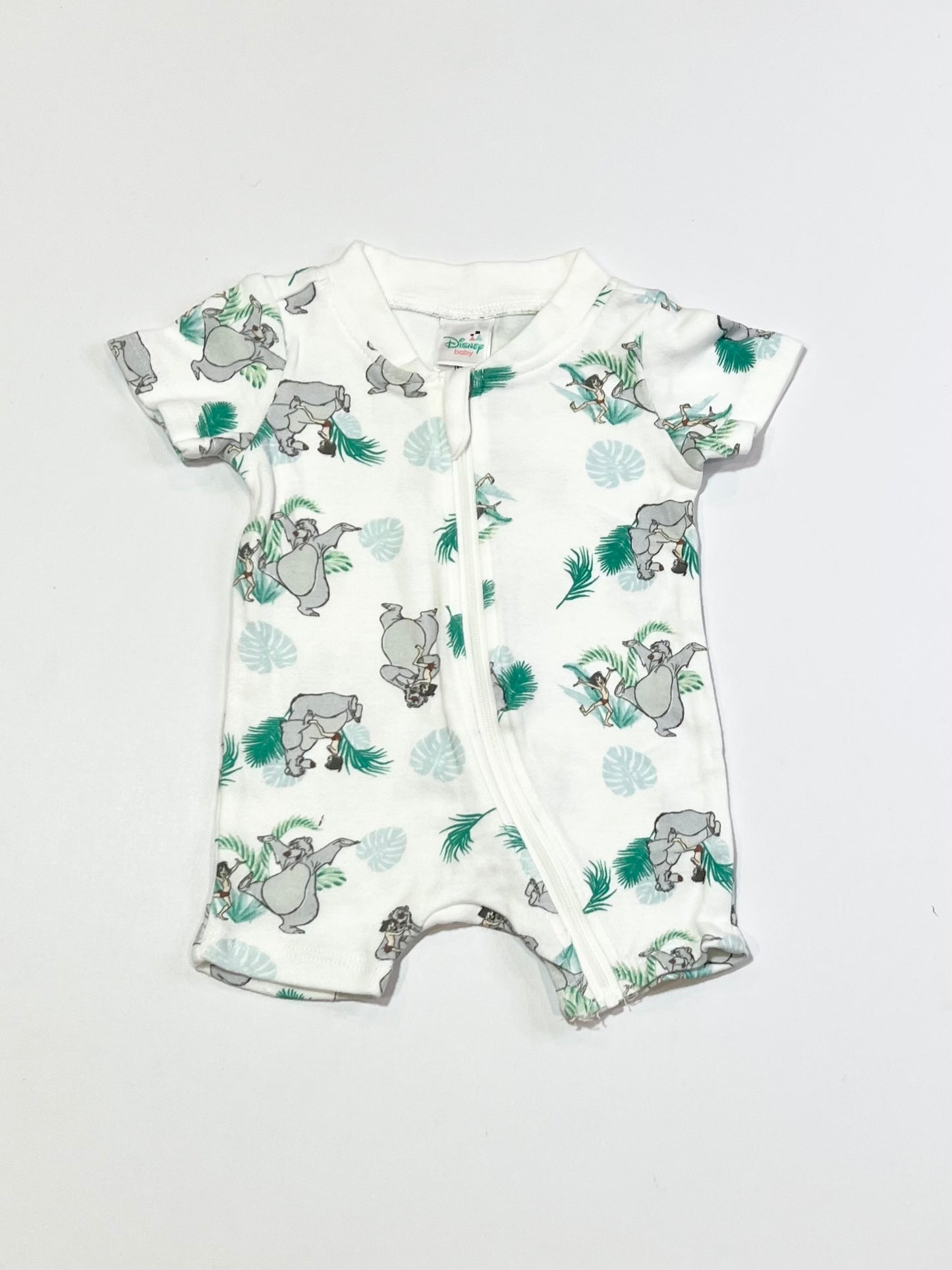 Jungle Book zip romper - Size 0000