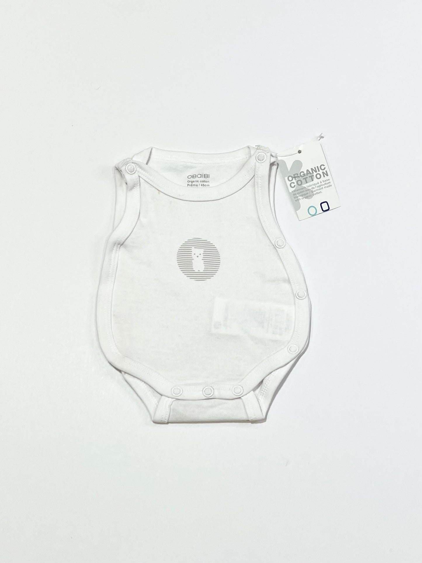 White squirrel bodysuit brand new - Size 00000