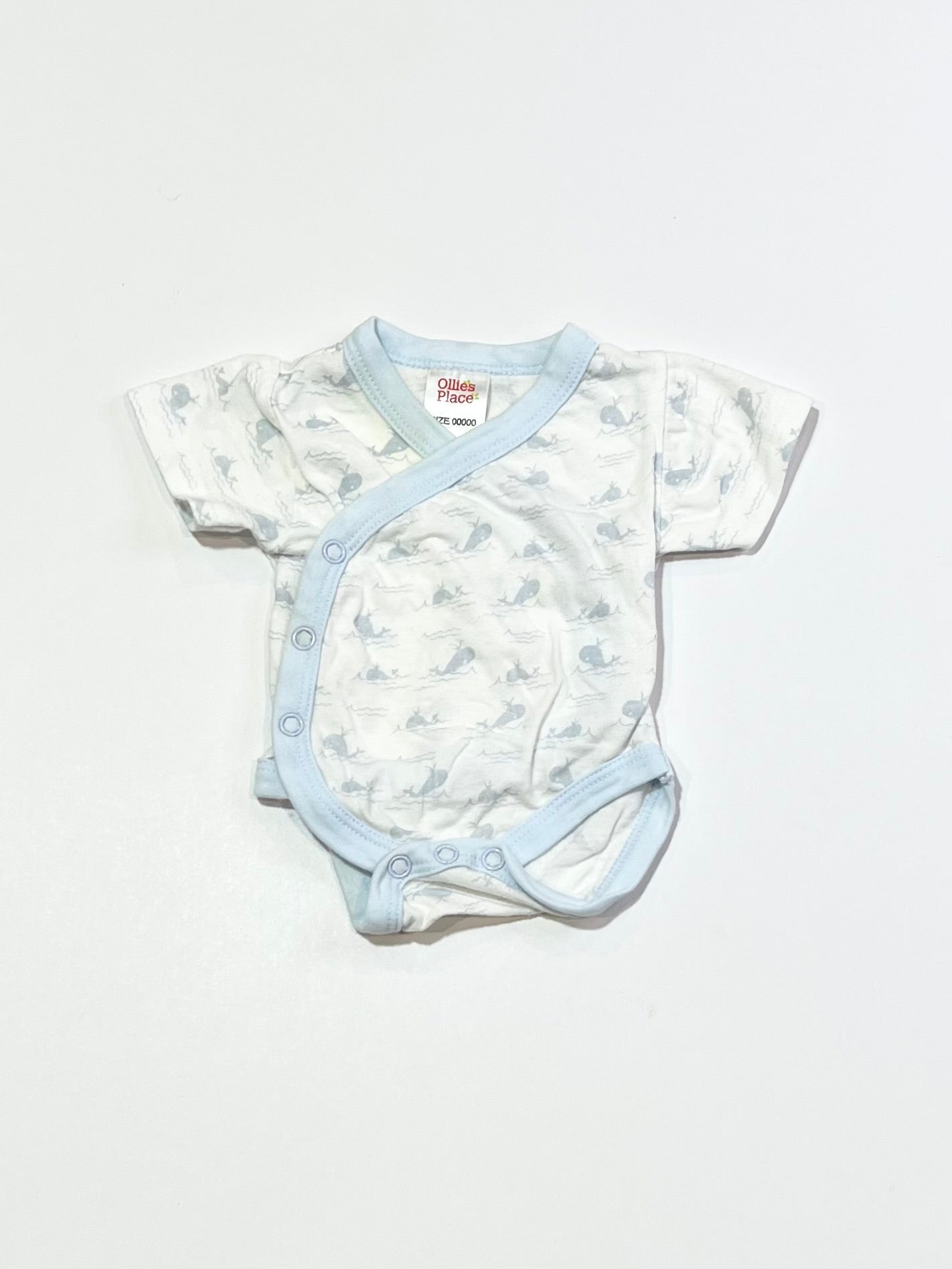 Blue whales bodysuit - Size 00000