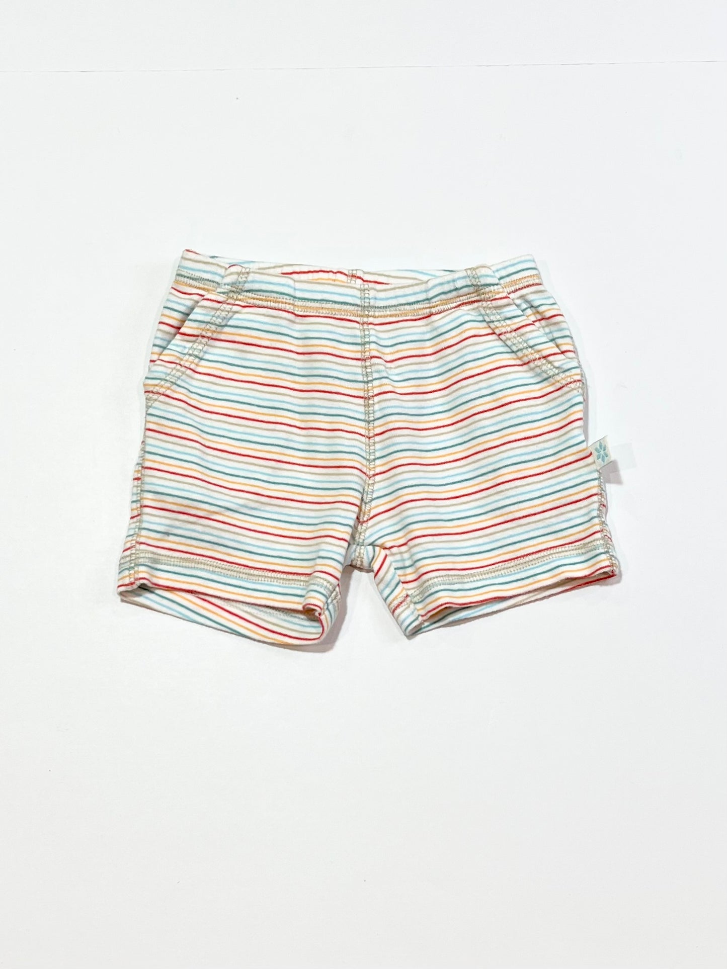 Ribbed striped shorts - Size 000