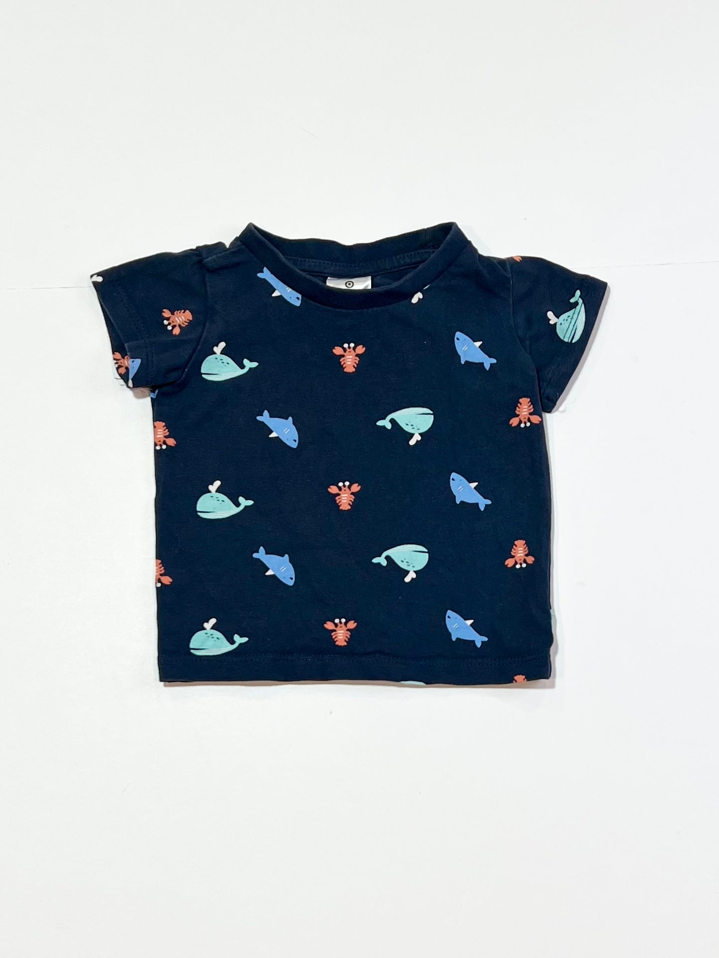 Sea creatures tee - Size 000