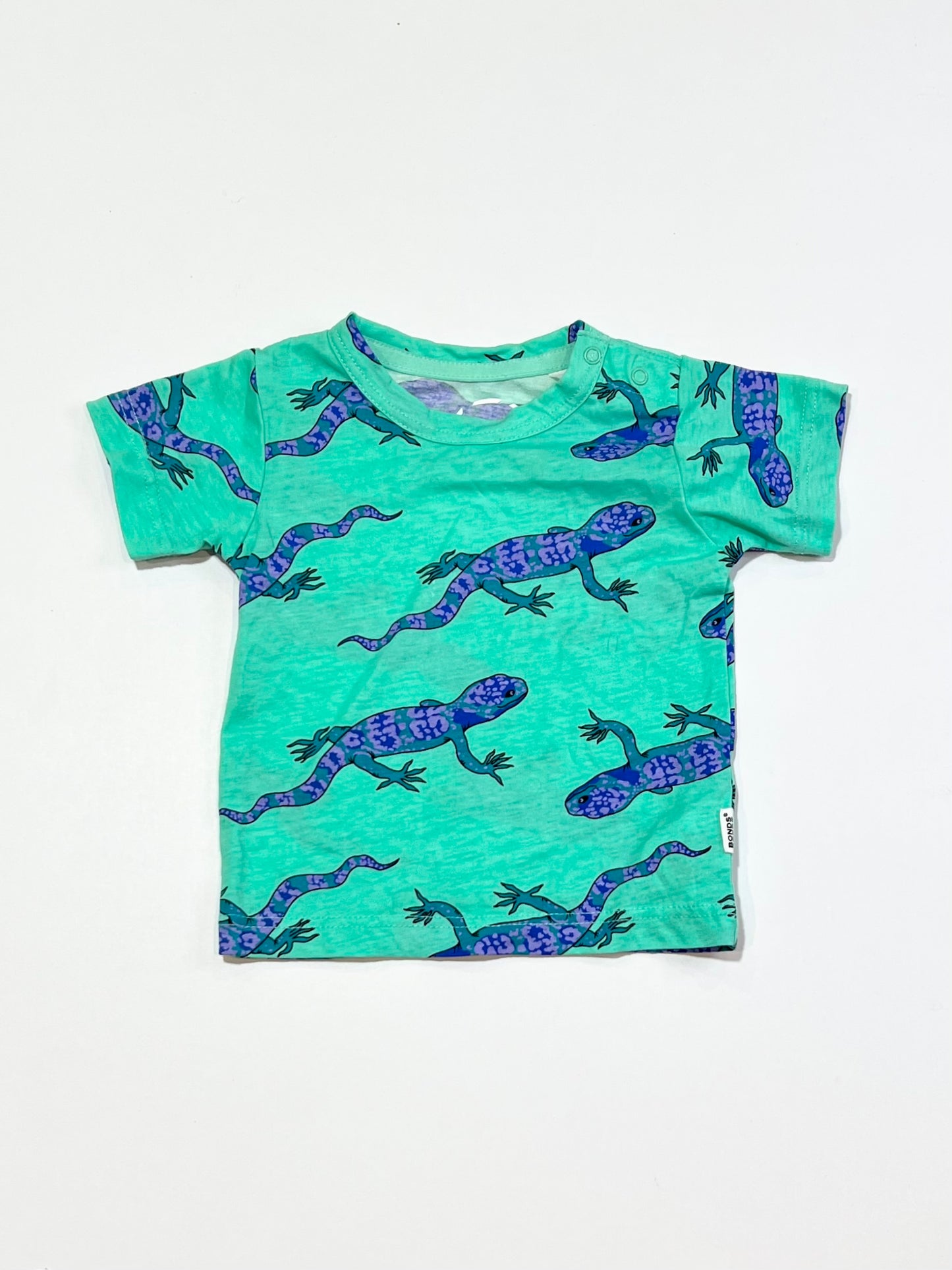 Green lizard tee - Size 000