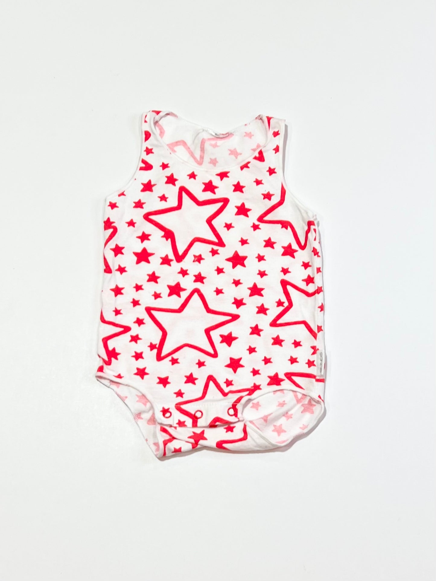 Red stars bodysuit - Size 000