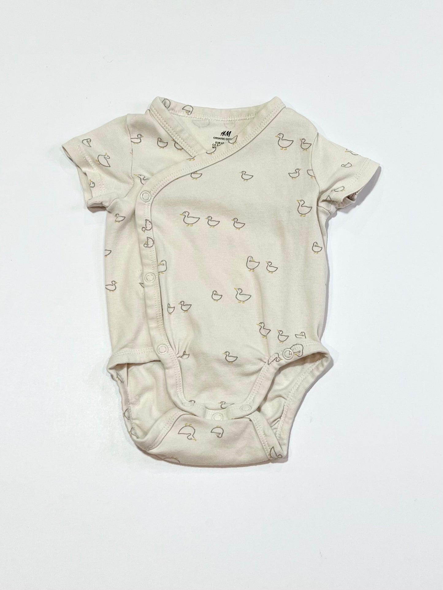 Cross-over ducks bodysuit - Size 000