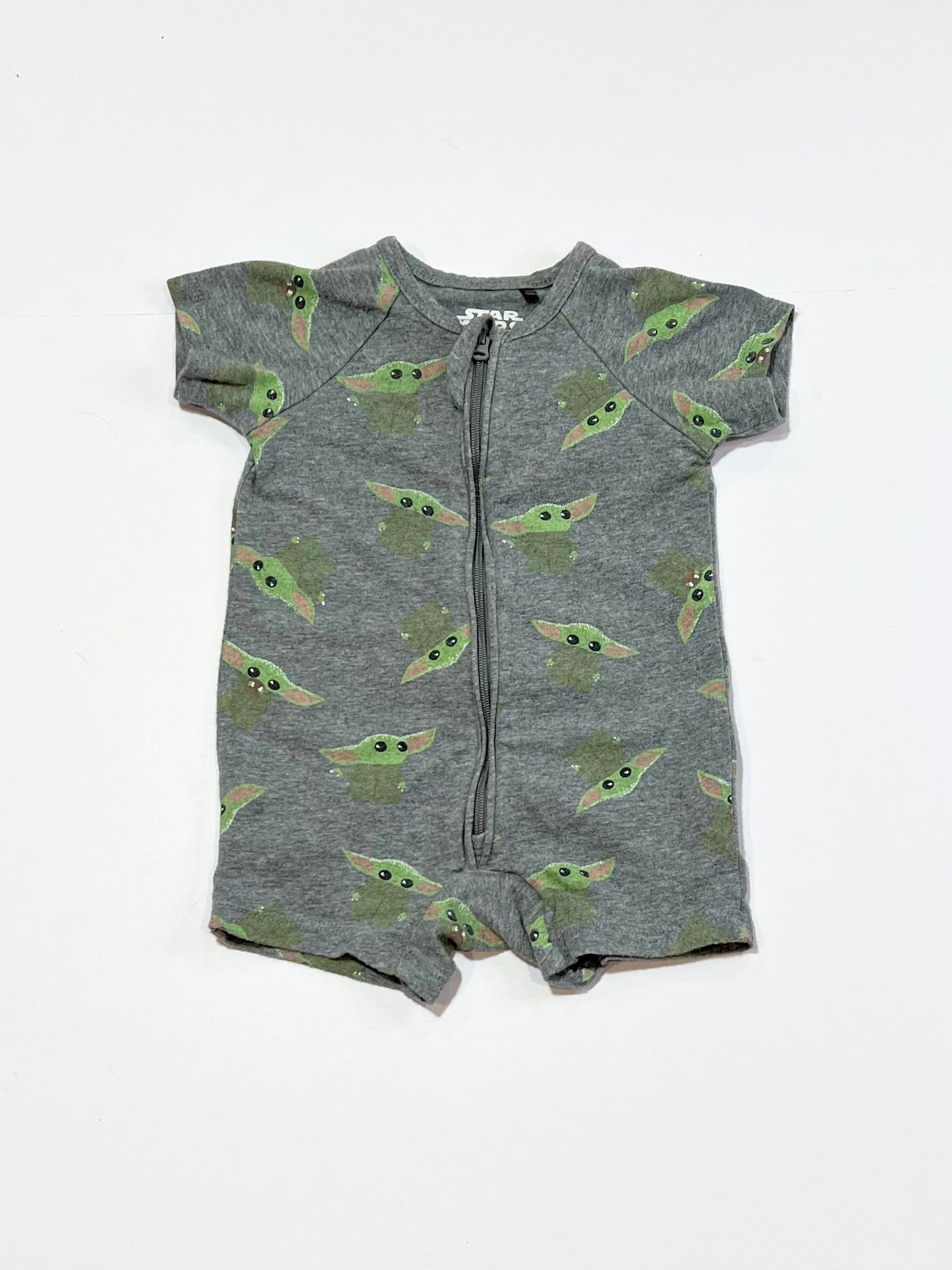 Yoda zip romper - Size 000
