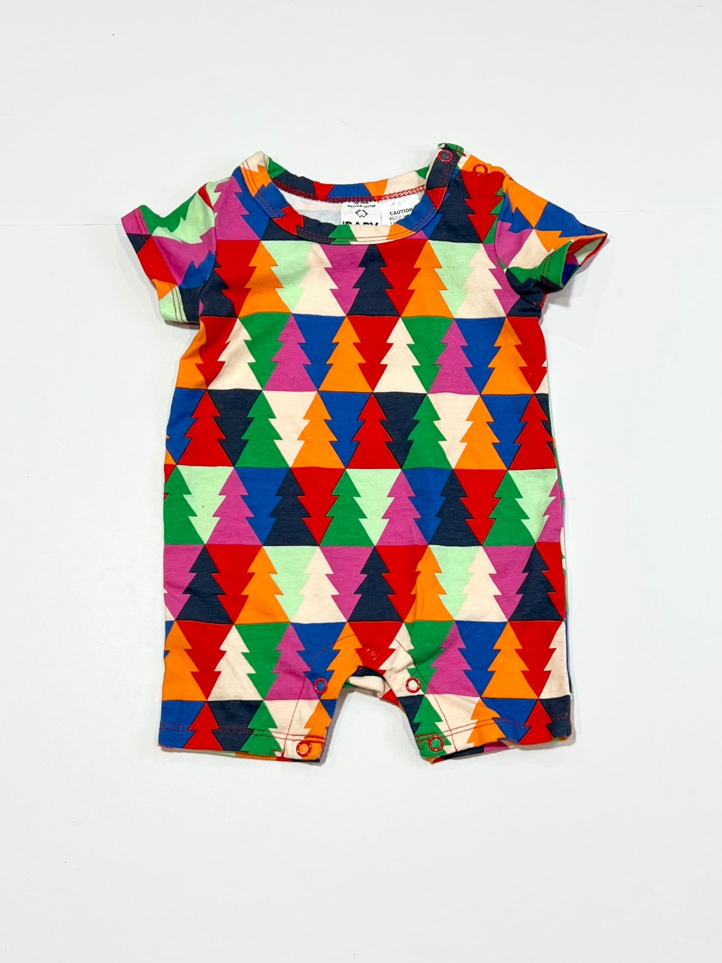 Christmas trees romper - Size 000