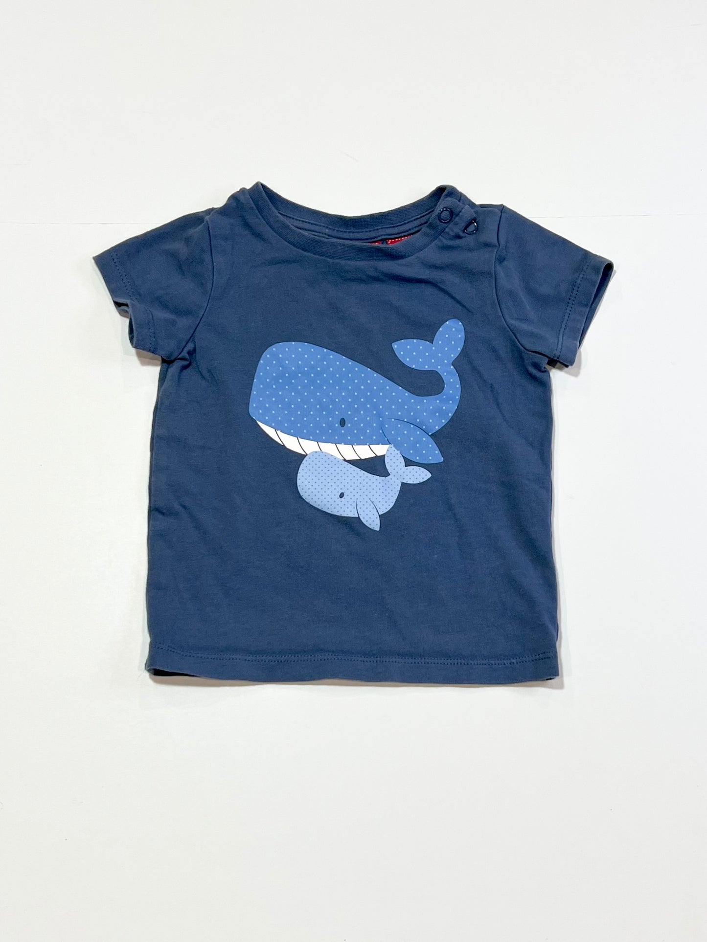 Blue whales tee - Size 00